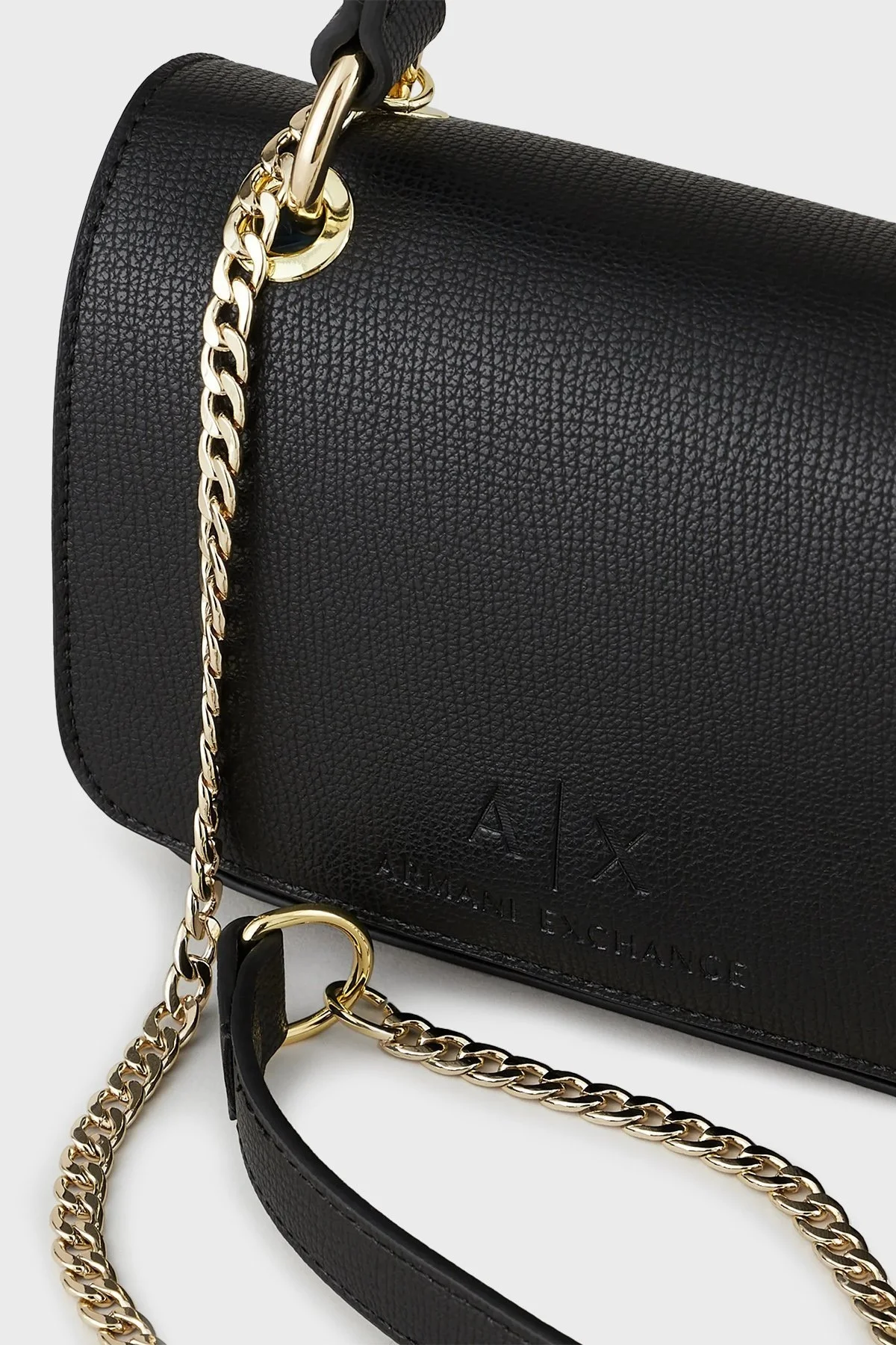 Armani Exchange Çıkarılabilir Zincir Askılı Bayan Çanta 942683 1A702 00020 SİYAH - 6