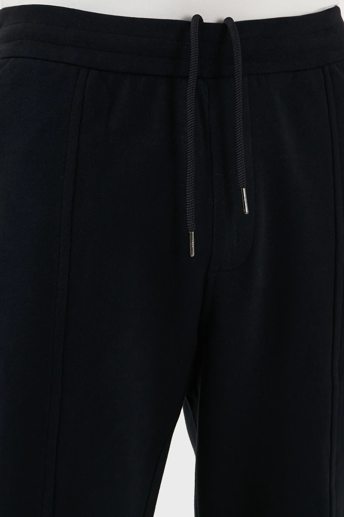 Armani Exchange Çimalı Pamuklu Relaxed Fit Lastikli Paça Jogger Erkek Pantolon XM001028 AF12656 UB101 LACİVERT - 6