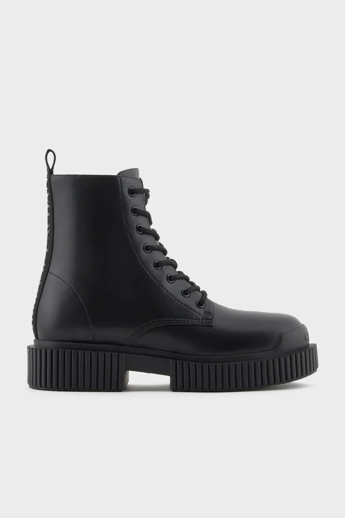 Armani Exchange Deri Logolu Kadın Bot XDN031 XV875 00002 Siyah - 1