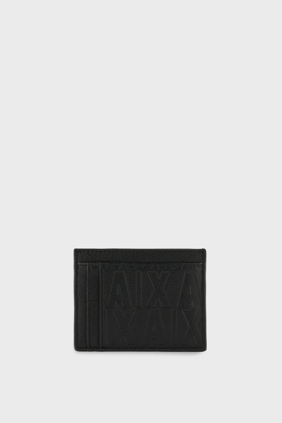 Armani Exchange Deri Logolu Erkek Kartlık 958053 4F885 00020 SİYAH - 1
