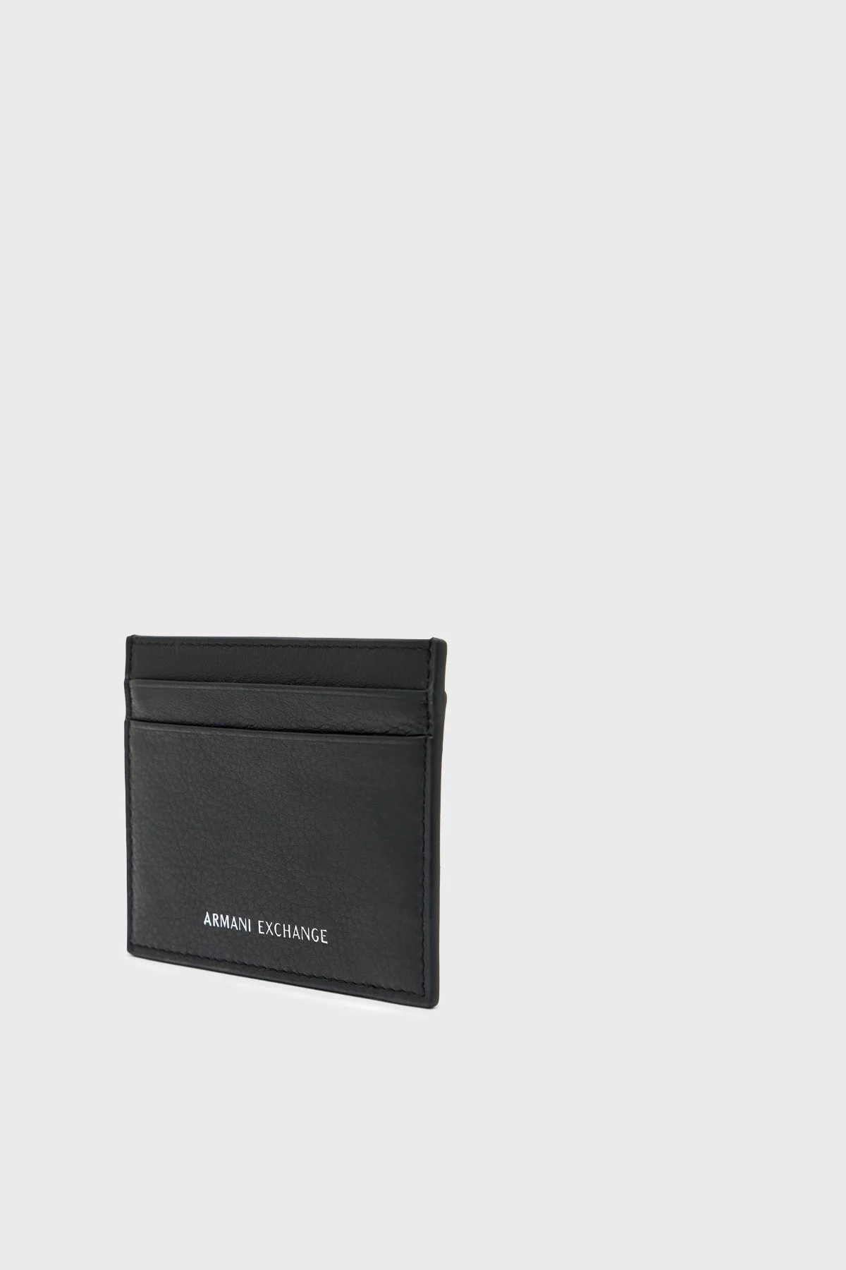 Armani Exchange Deri Logolu Erkek Kartlık XM000169 AF22541 UC001 SİYAH - 3
