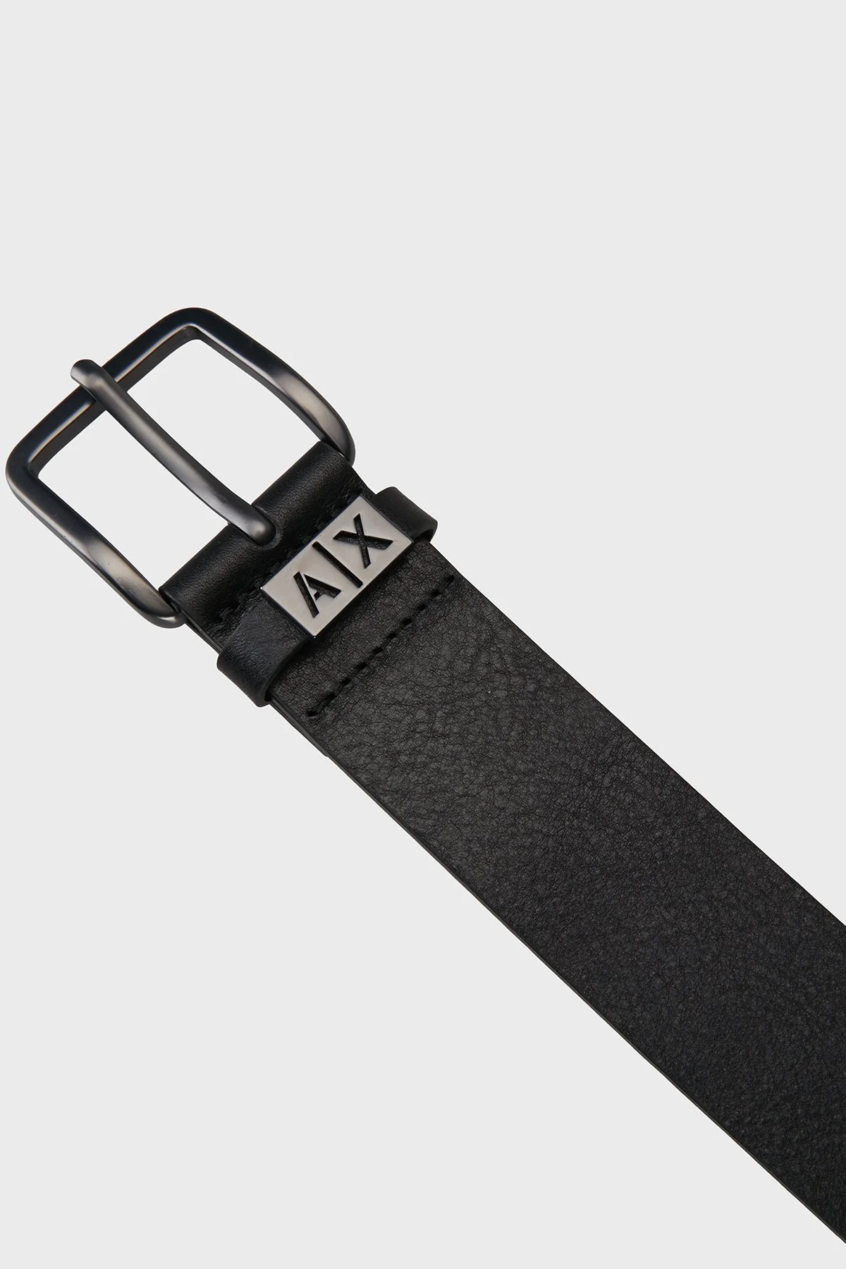 Armani Exchange Deri Logolu Erkek Kemer XM002697 AF22941 UC001 SİYAH - 2