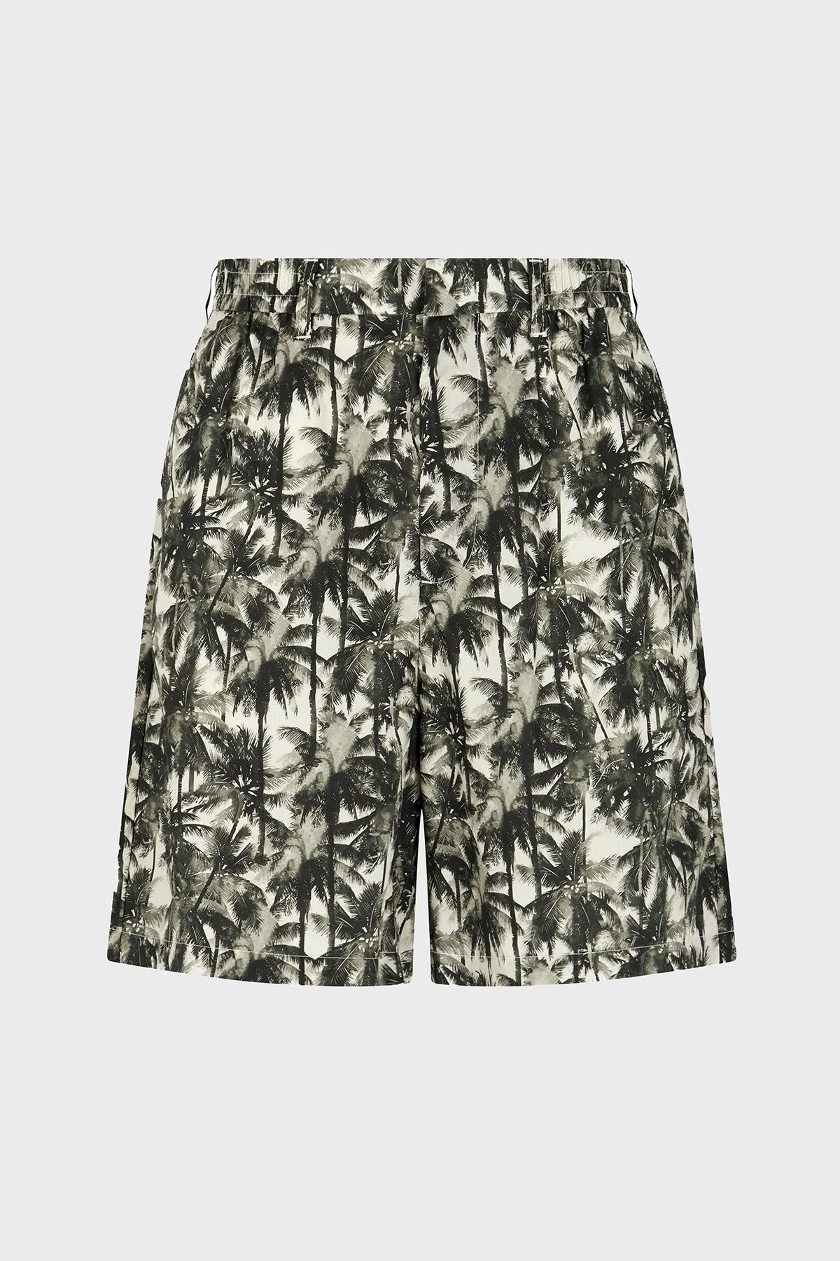 Armani Exchange Desenli % 100 Pamuk Regular Fit Normal Bel Erkek Short XM000427 AF14869 F0039 YEŞİL-BEYAZ - 10