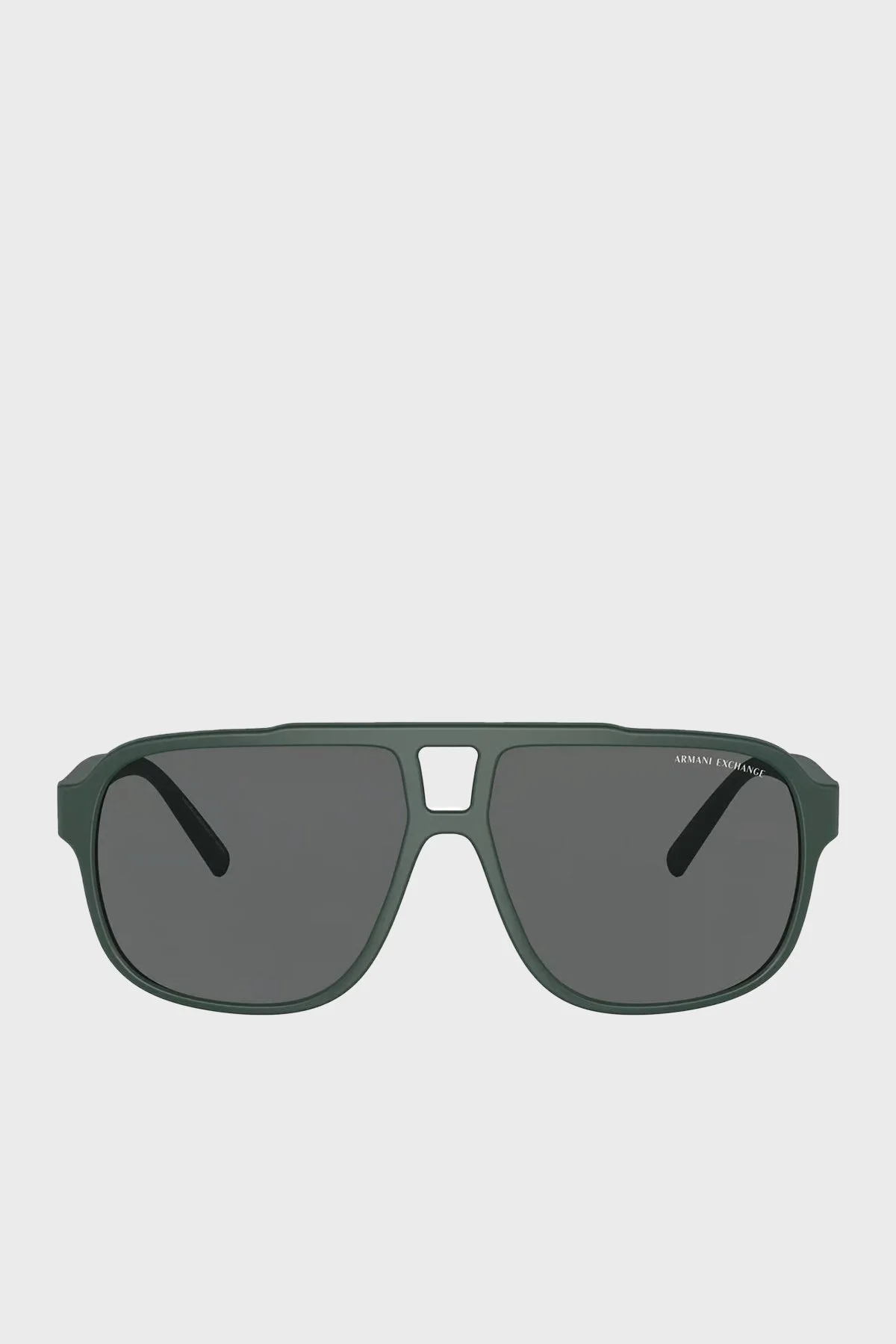 Armani Exchange Dikdörtgen Güneş Erkek Gözlük 0AX4104S 831087 61 Mat Yeşil - 2