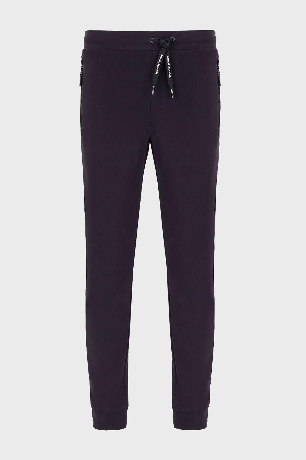 Armani Exchange 100% Cotton Regular Fit Jogger Casual Men’s Sweatpants 8NZP73 ZJKRZ 1510 Navy - 10