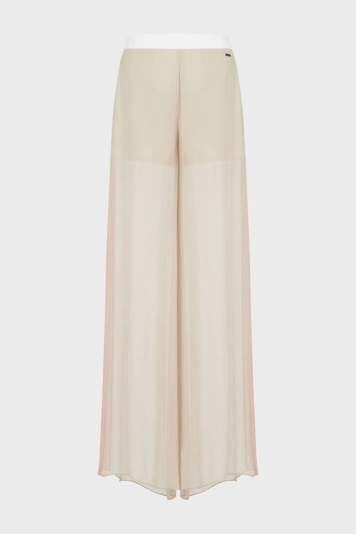 Armani Exchange Elastik Bel Bantlı Cepli Şifon Bayan Pantolon 3RYP03 YN6FZ 2792 BEJ - 5