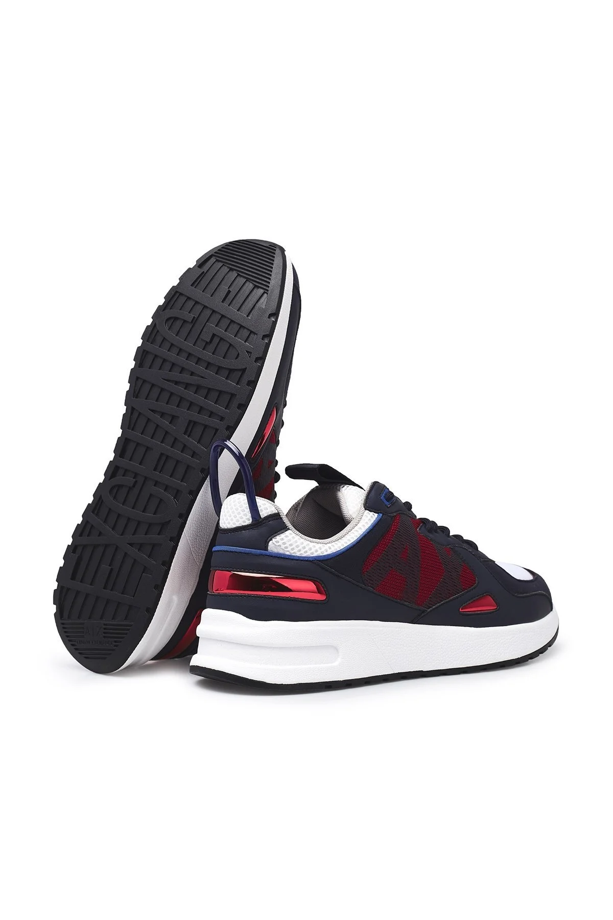 Armani Exchange Erkek Ayakkabı XUX070 XV241 B667 LACİVERT - 4