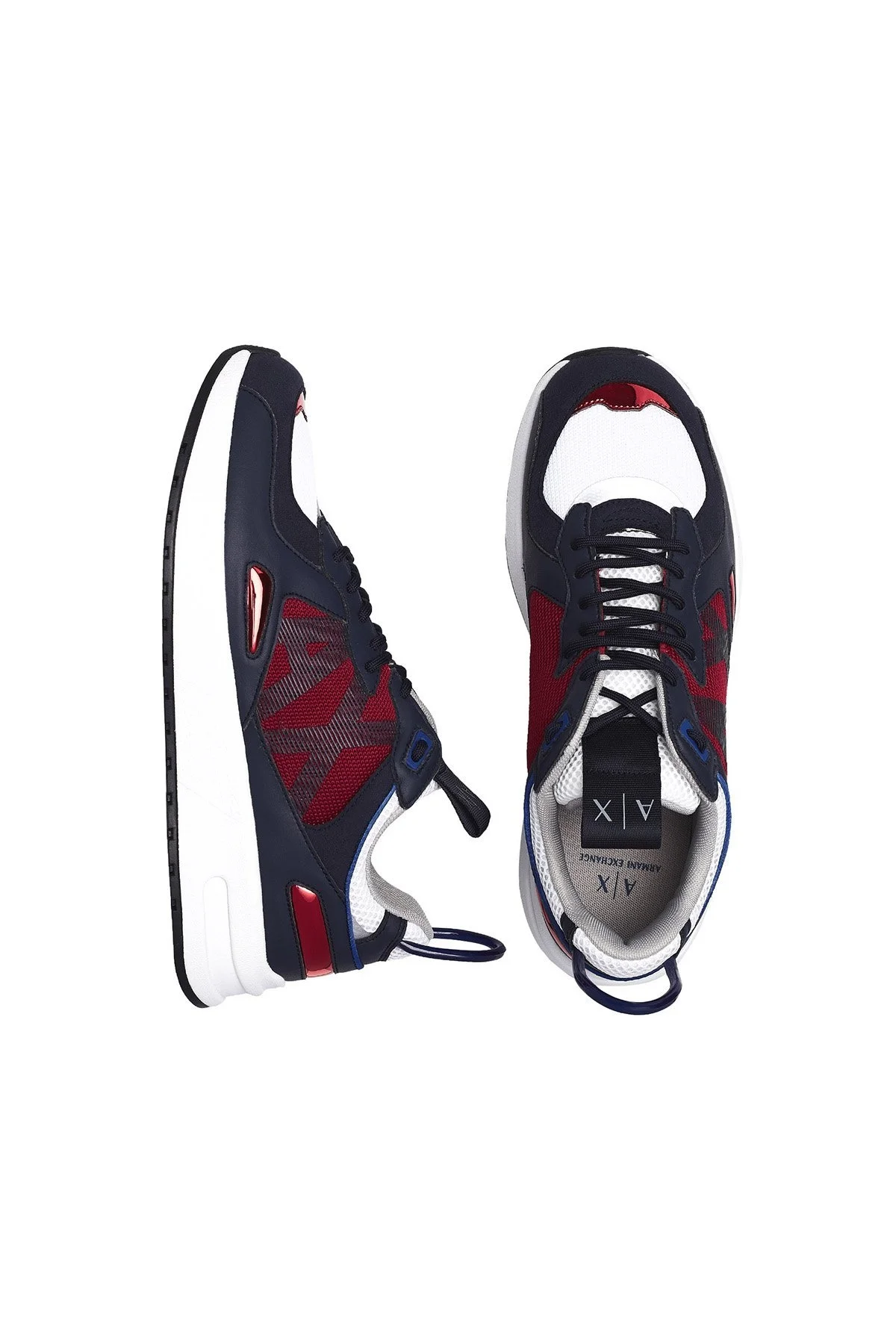 Armani Exchange Erkek Ayakkabı XUX070 XV241 B667 LACİVERT - 5