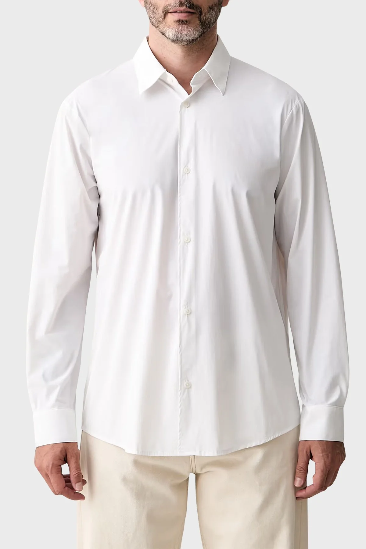 Armani Exchange Erkek Gömlek XM001567 AF19193 U0009 Beyaz - 3