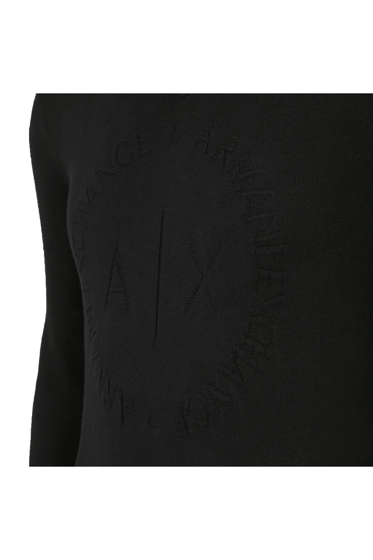 ARMANI EXCHANGE Erkek Kazak 8NZM3D ZM8CZ 1200 SİYAH - 4