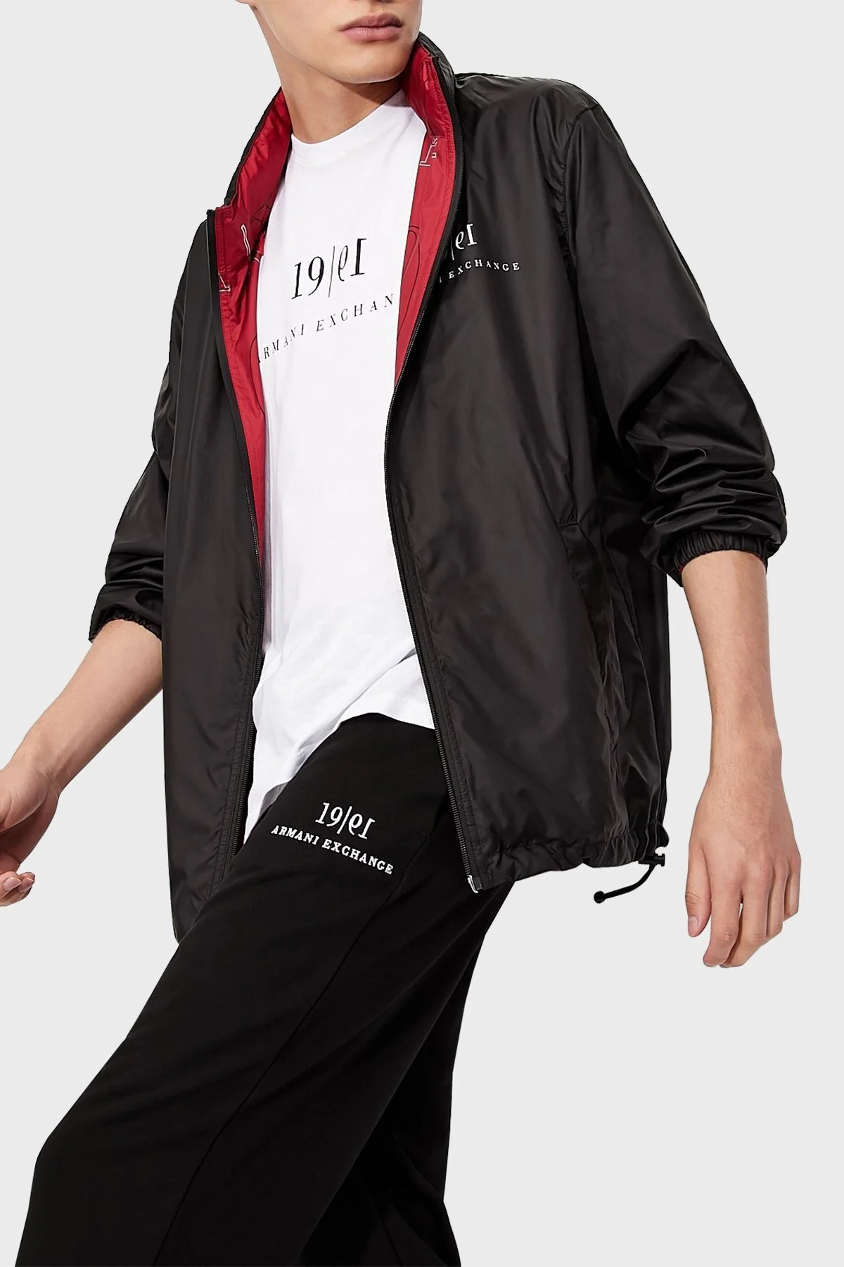 Armani Exchange Pamuklu Jogging Erkek Pantolon 6KZPFM ZJ6HZ 1200 SİYAH - 5