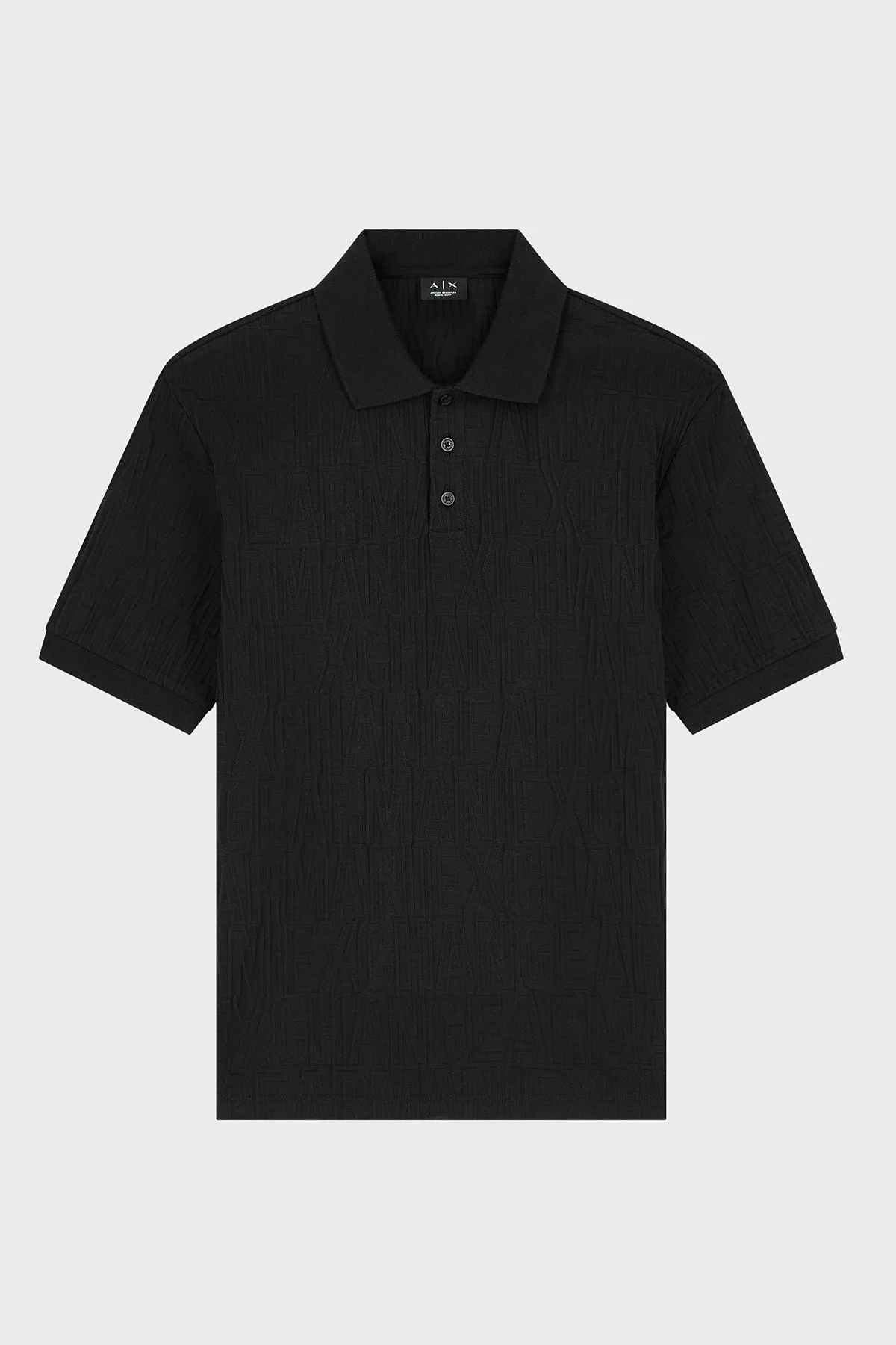 Armani Exchange Erkek Polo XM002909 AF10337 UC001 Siyah - 6