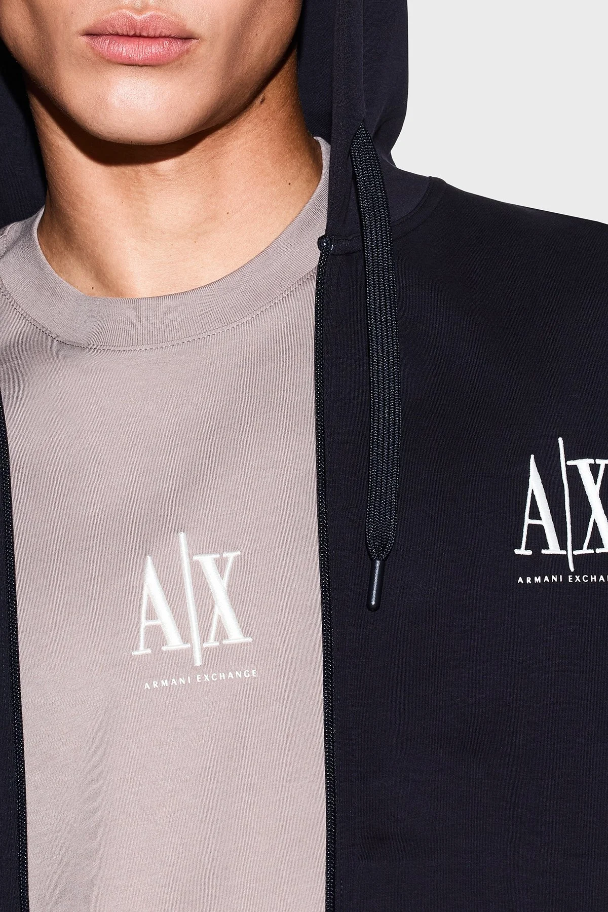 Armani Exchange Erkek Sweat XM000371 AF10818 UB101 Lacivert - 2