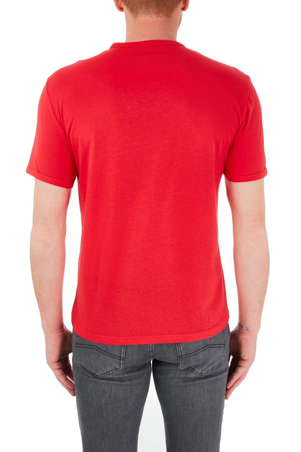 Armani Exchange Erkek T Shirt 8NZTCC Z8H4Z 1400 KIRMIZI - 2