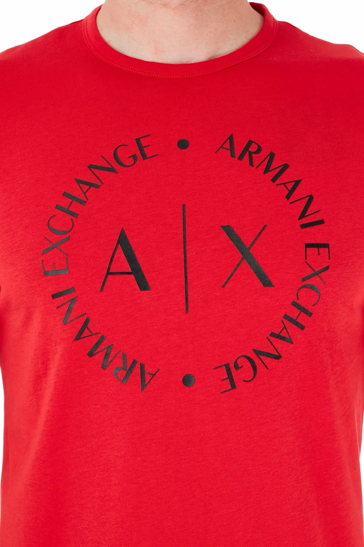 Armani Exchange Erkek T Shirt 8NZTCC Z8H4Z 1400 KIRMIZI - 6