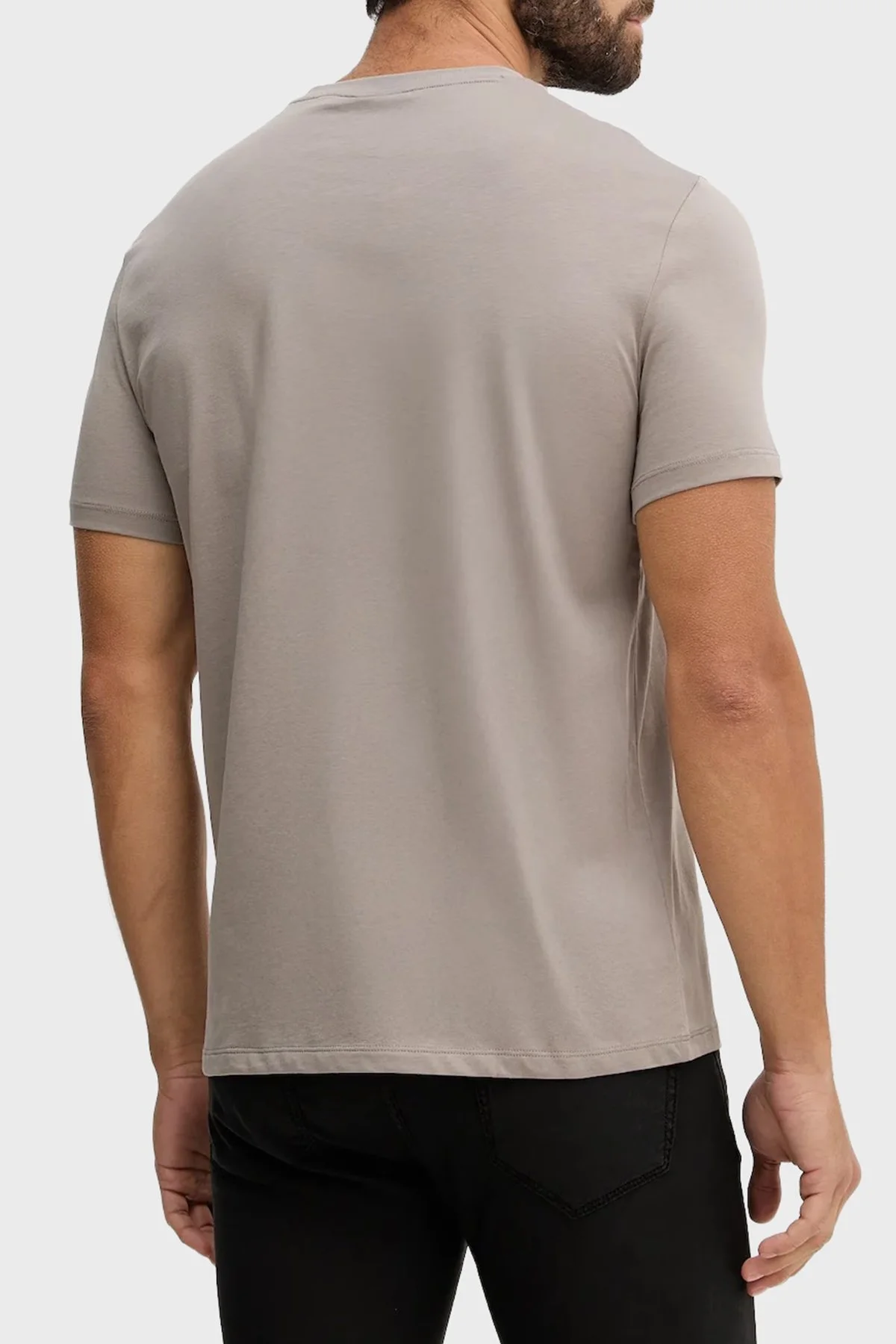 Armani Exchange Erkek T Shirt XM001784 AF10356 U6107 GRİ - 3