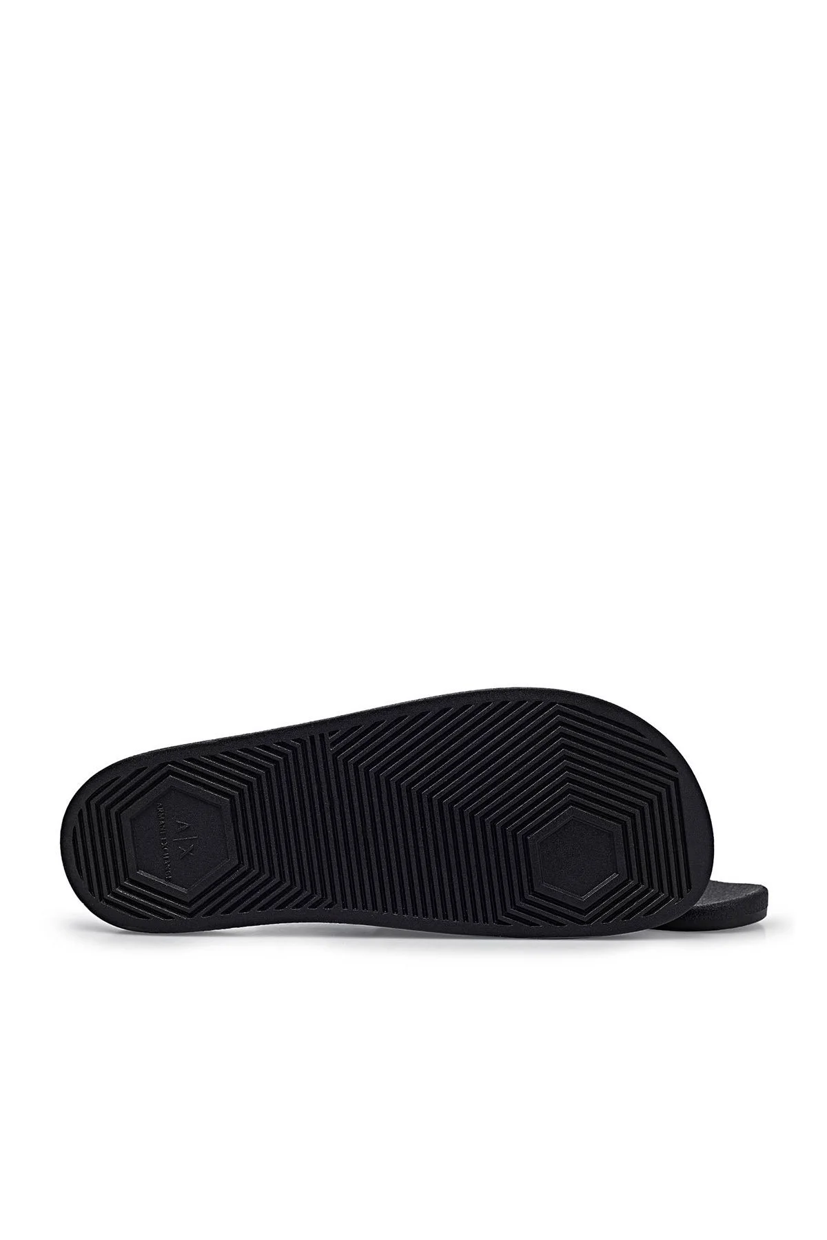 Armani Exchange Marka Logolu Erkek Terlik XUP004 XV231 00002 SİYAH - 4