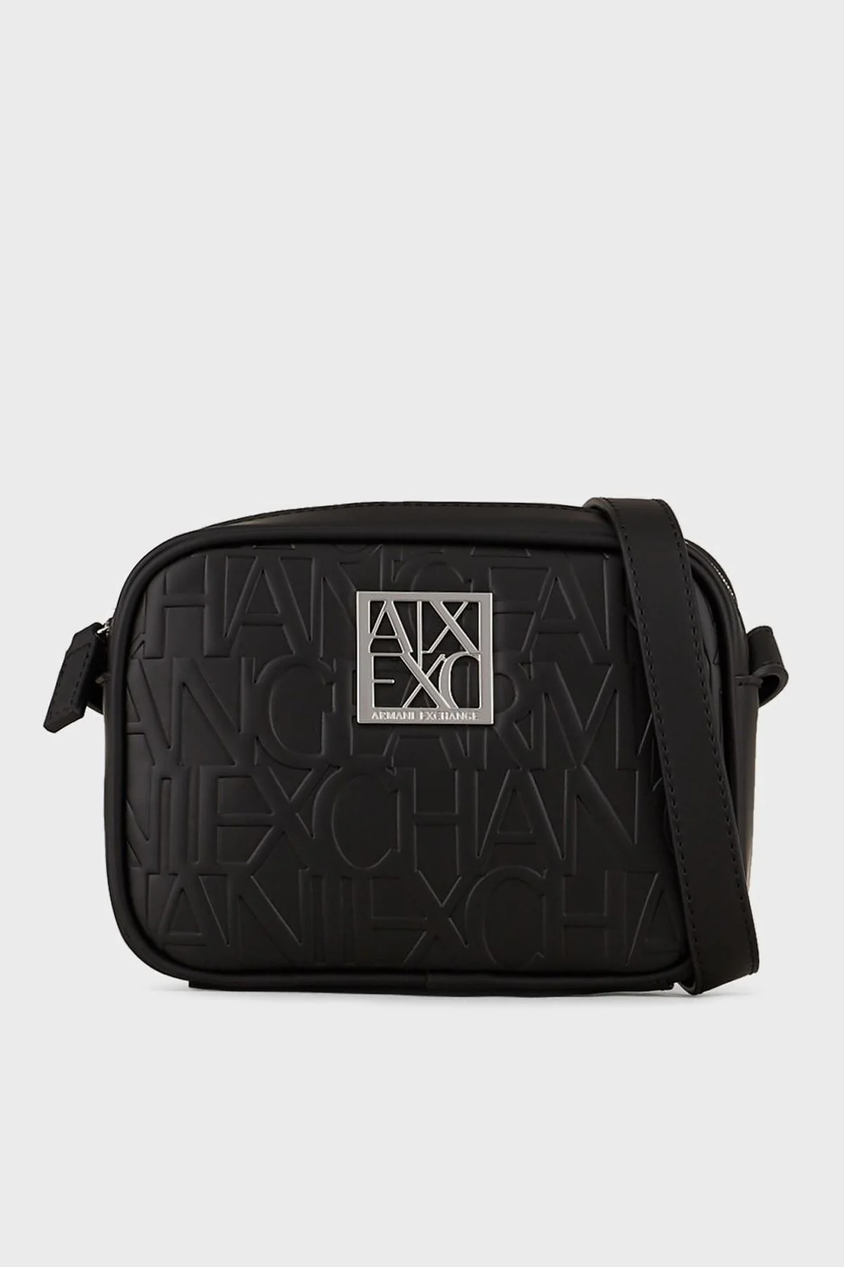Armani Exchange Fermuarlı Ayarlanabilir Çapraz Askılı Bayan Çanta 942733 CC793 00020 SİYAH - 1