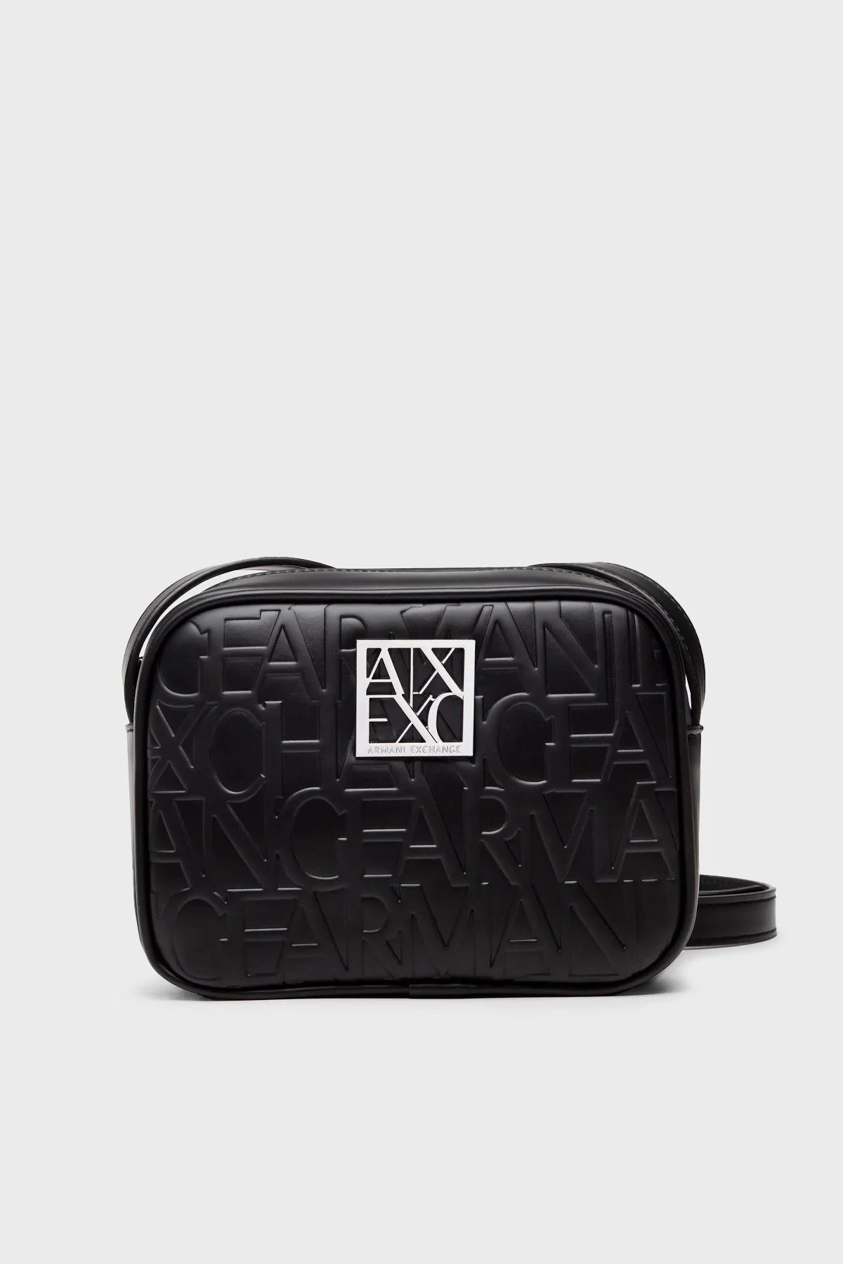 Armani Exchange Fermuarlı Ayarlanabilir Omuz Askılı Bayan Çanta 942733 CC793 09752 SİYAH - 1