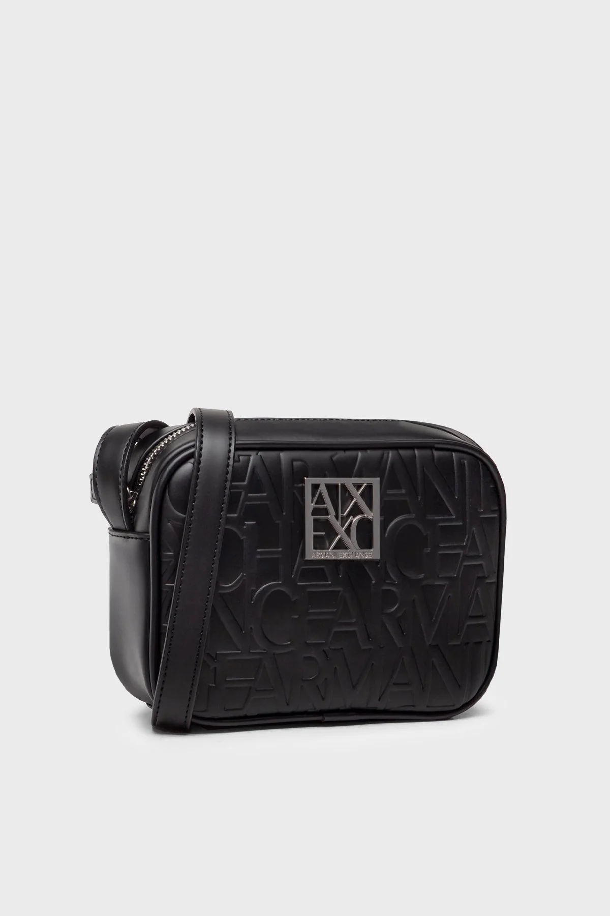 Armani Exchange Fermuarlı Ayarlanabilir Omuz Askılı Bayan Çanta 942733 CC793 09752 SİYAH - 3