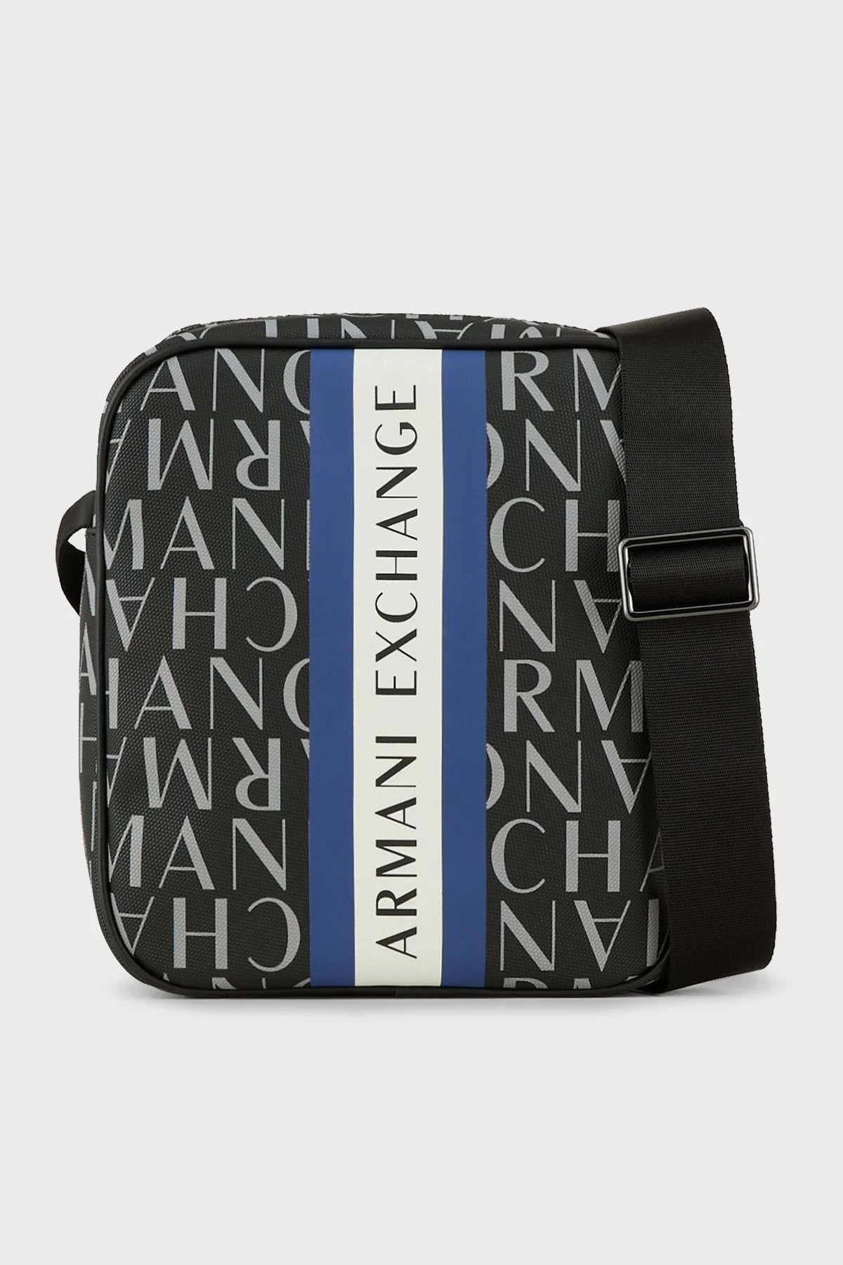 Armani Exchange Fermuarlı Ayarlanabilir Omuz Askılı Erkek Çanta 952399 CC831 00020 SİYAH - 1