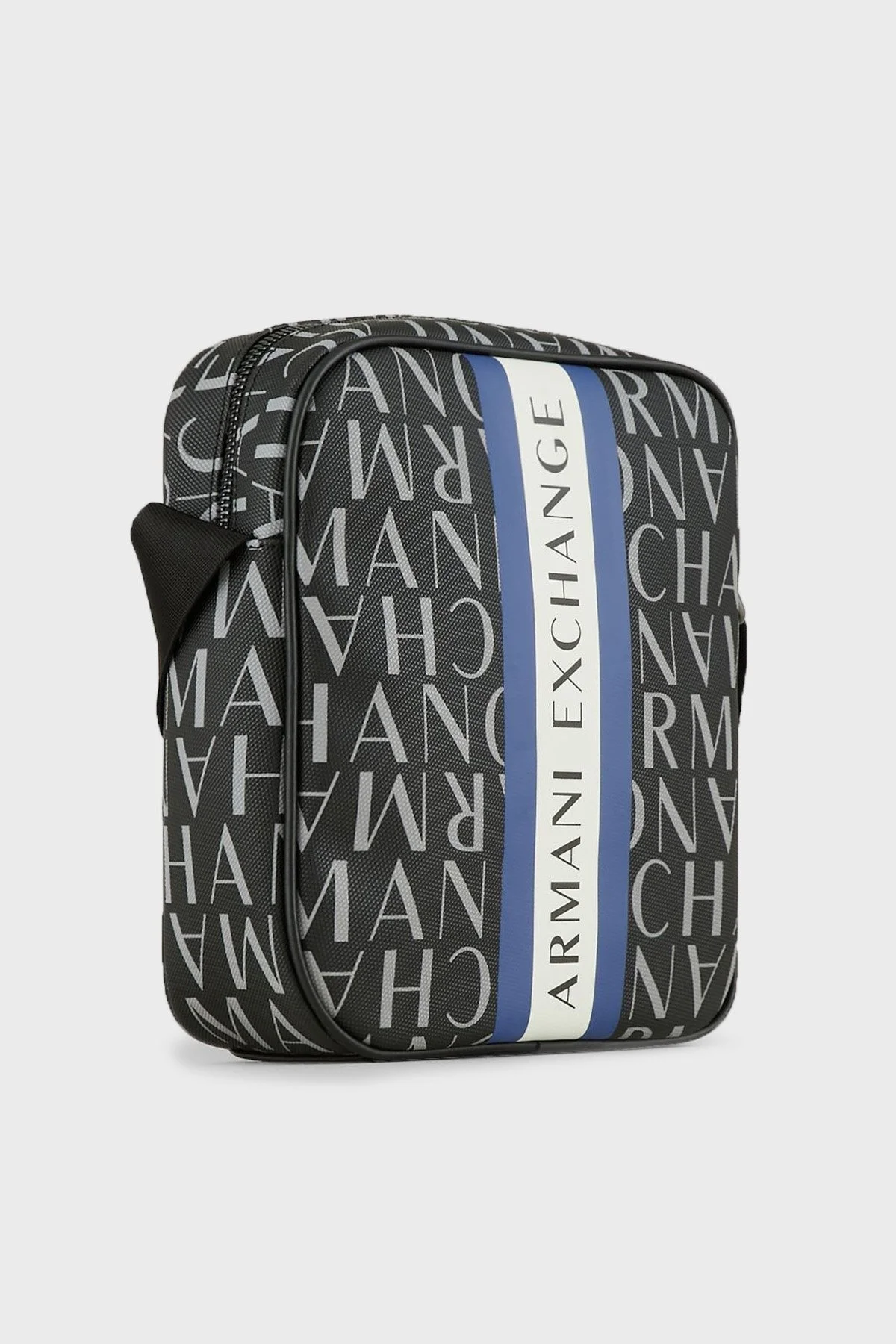 Armani Exchange Fermuarlı Ayarlanabilir Omuz Askılı Erkek Çanta 952399 CC831 00020 SİYAH - 3