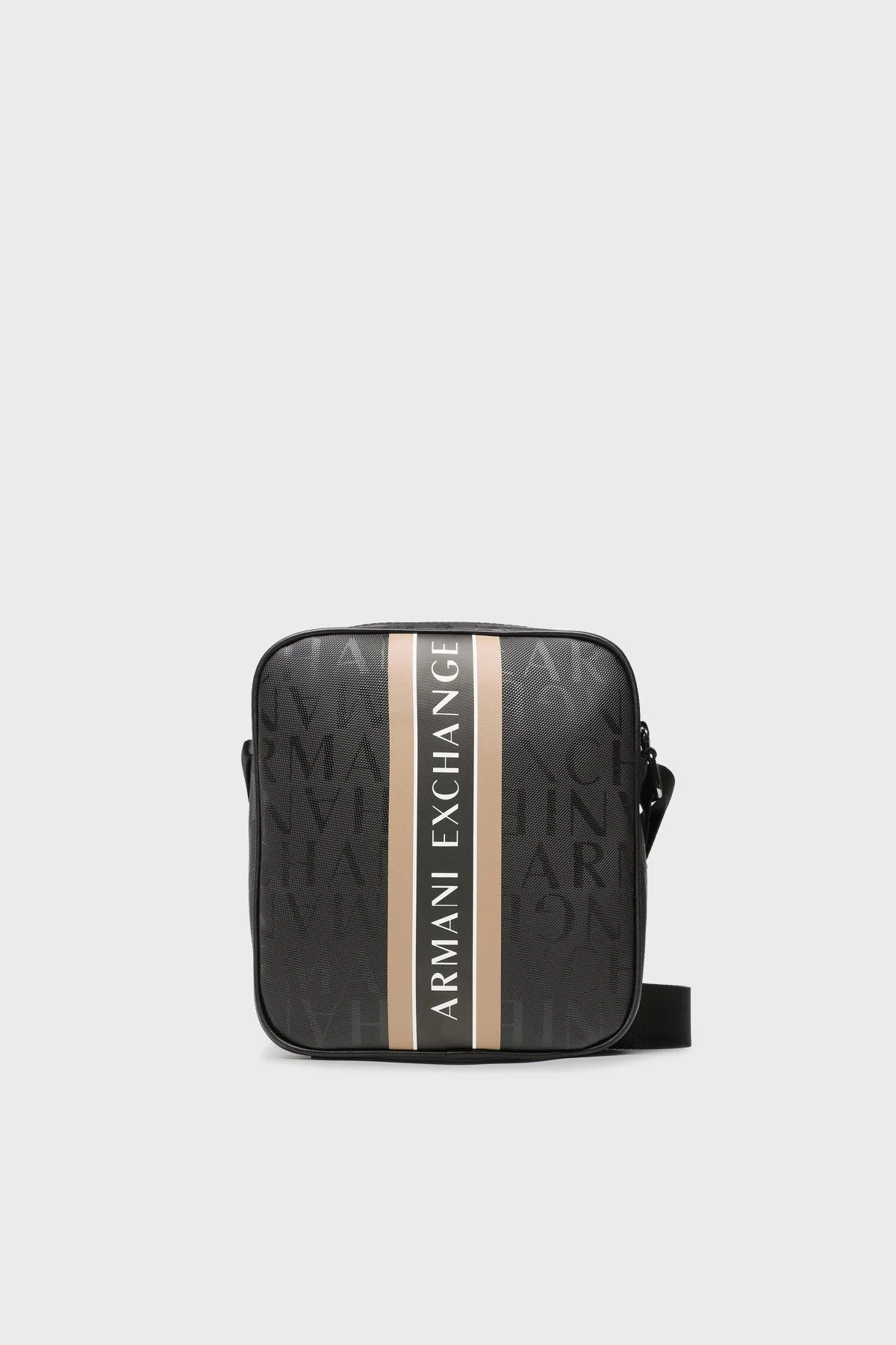 Armani Exchange Fermuarlı Ayarlanabilir Omuz Askılı Erkek Çanta 952399 CC831 27121 SİYAH - 1