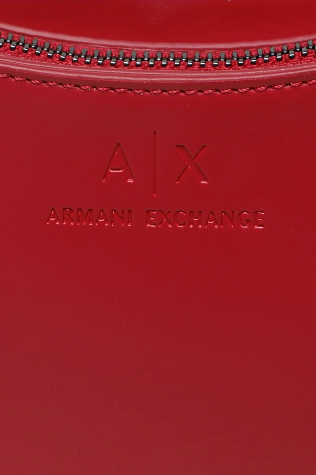 Armani Exchange Fermuarlı Çıkarılabilir Askılı Bayan Çanta 942887 3R785 22175 KIRMIZI - 5