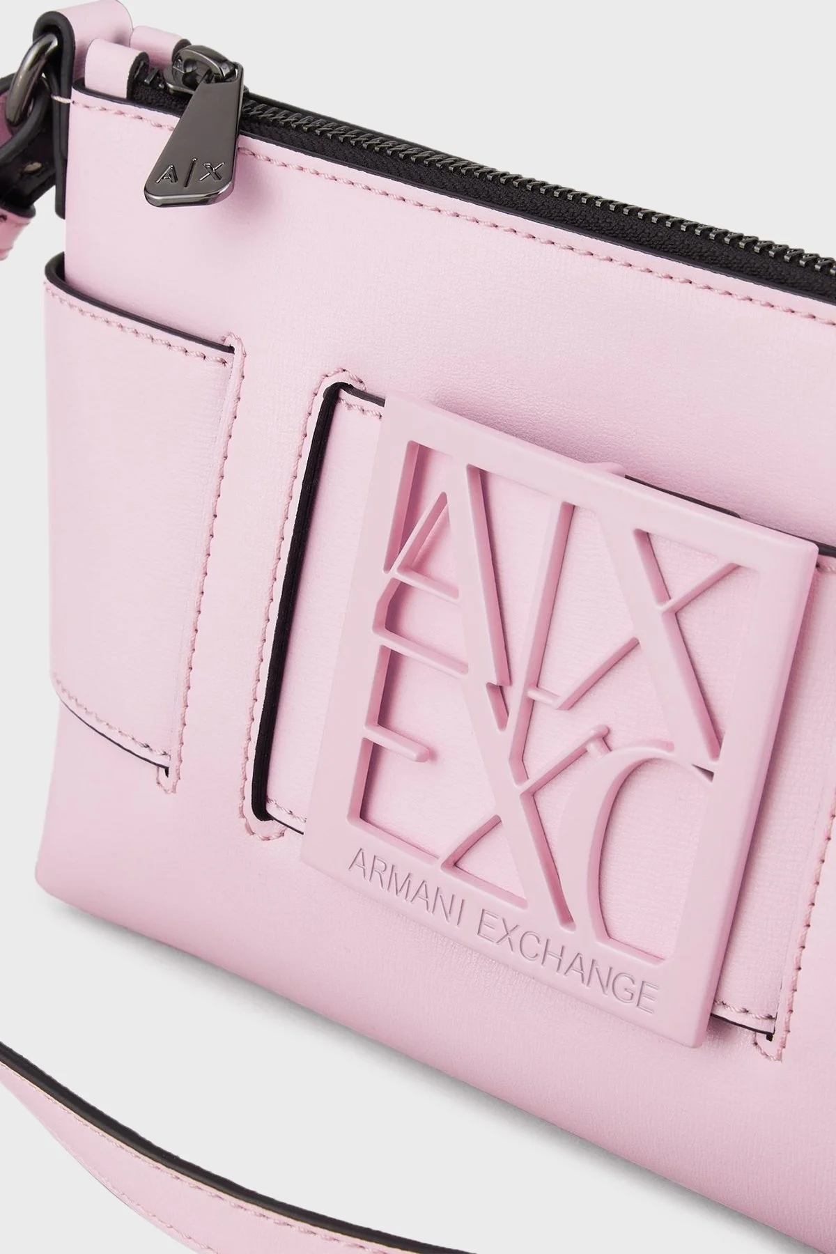 Armani Exchange Fermuarlı Çıkarılabilir Askılı Bayan Çanta 942907 0A874 18070 PEMBE - 6