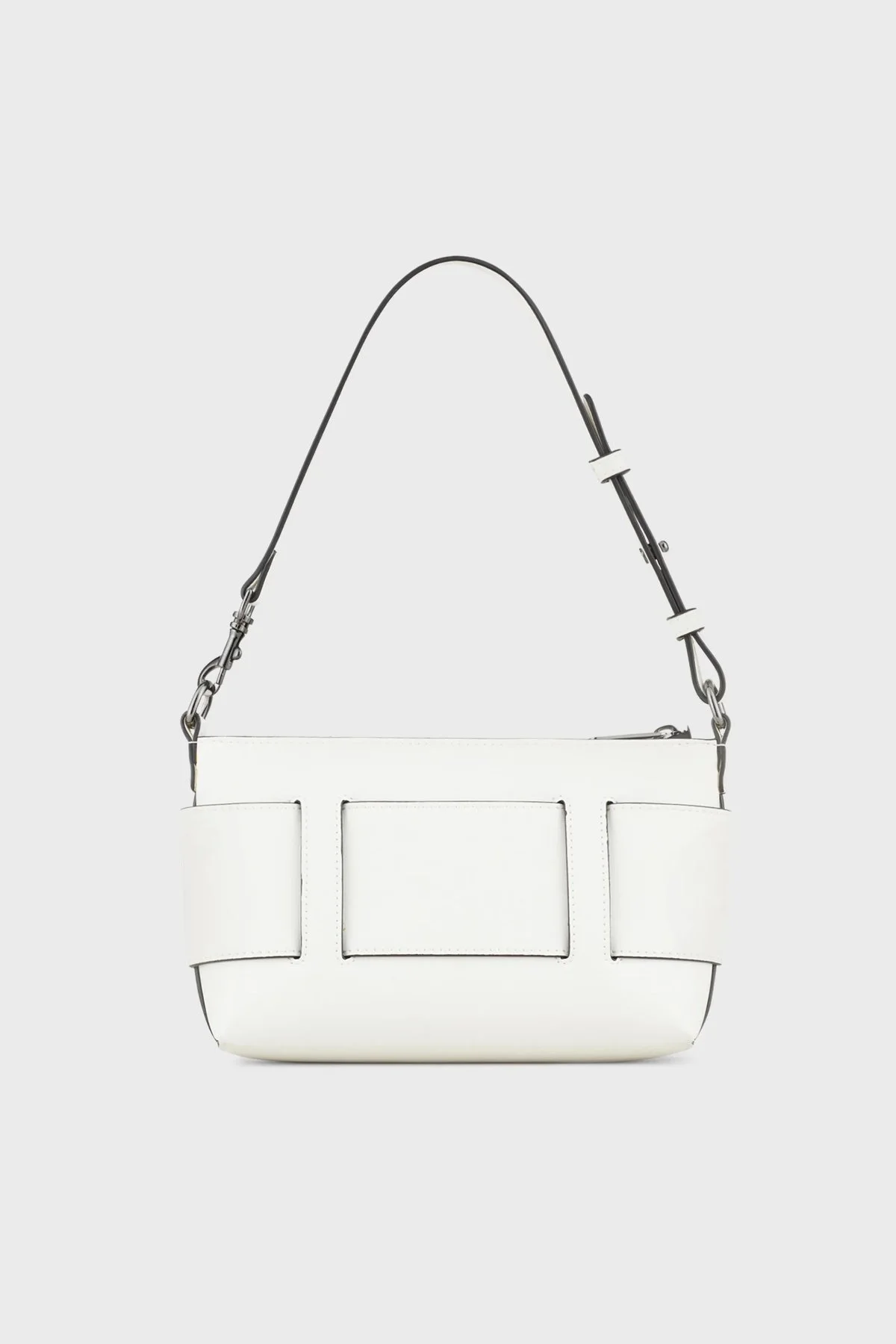 Armani Exchange Fermuarlı Çıkarılabilir Askılı Bayan Çanta 942907 0A874 26410 BEYAZ - 5