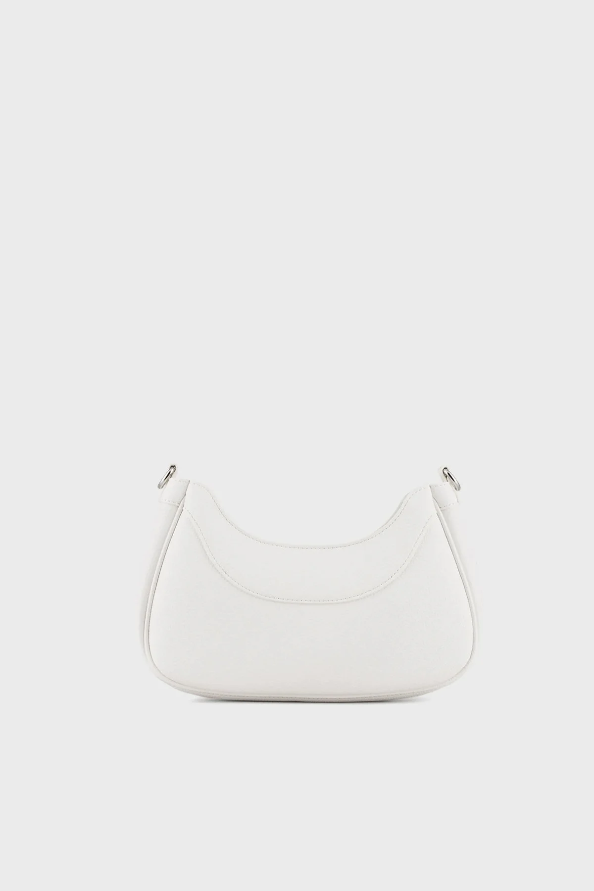 Armani Exchange Fermuarlı Çıkarılabilir Omuz Askılı Bayan Çanta 942883 CC783 00010 BEYAZ - 4