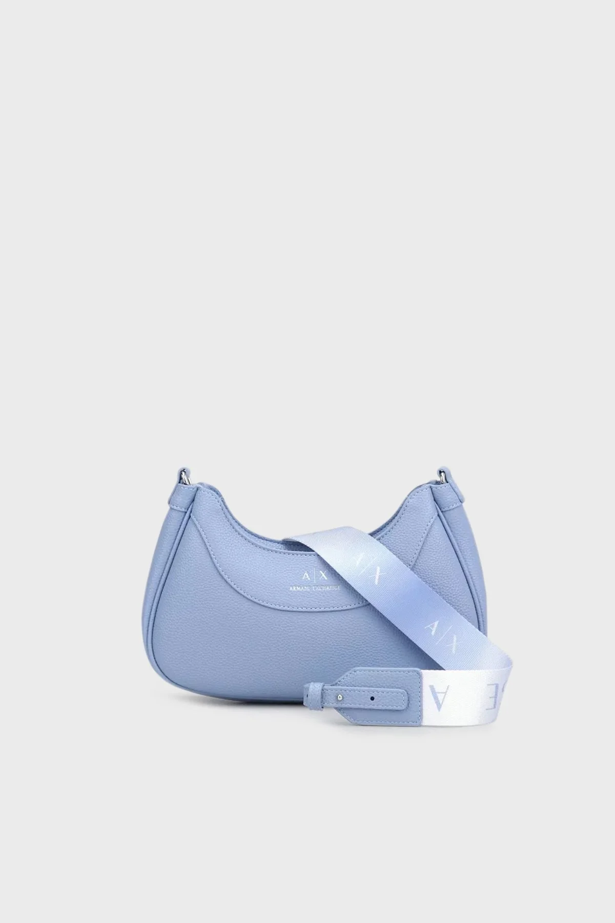 Armani Exchange Fermuarlı Çıkarılabilir Omuz Askılı Bayan Çanta 942883 CC783 21331 LİLA - 1