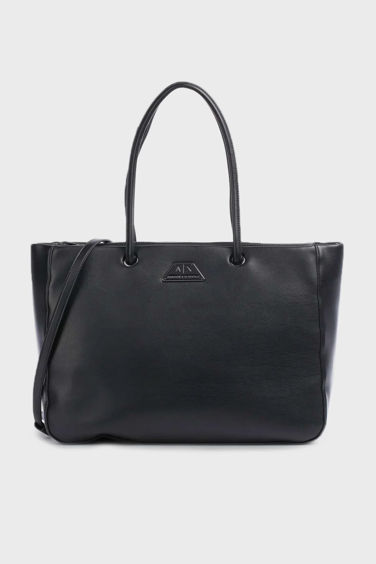 Armani Exchange Fermuarlı Çıkarılabilir Omuz Askılı Bayan Çanta 942902 3R784 0002 SİYAH - 1