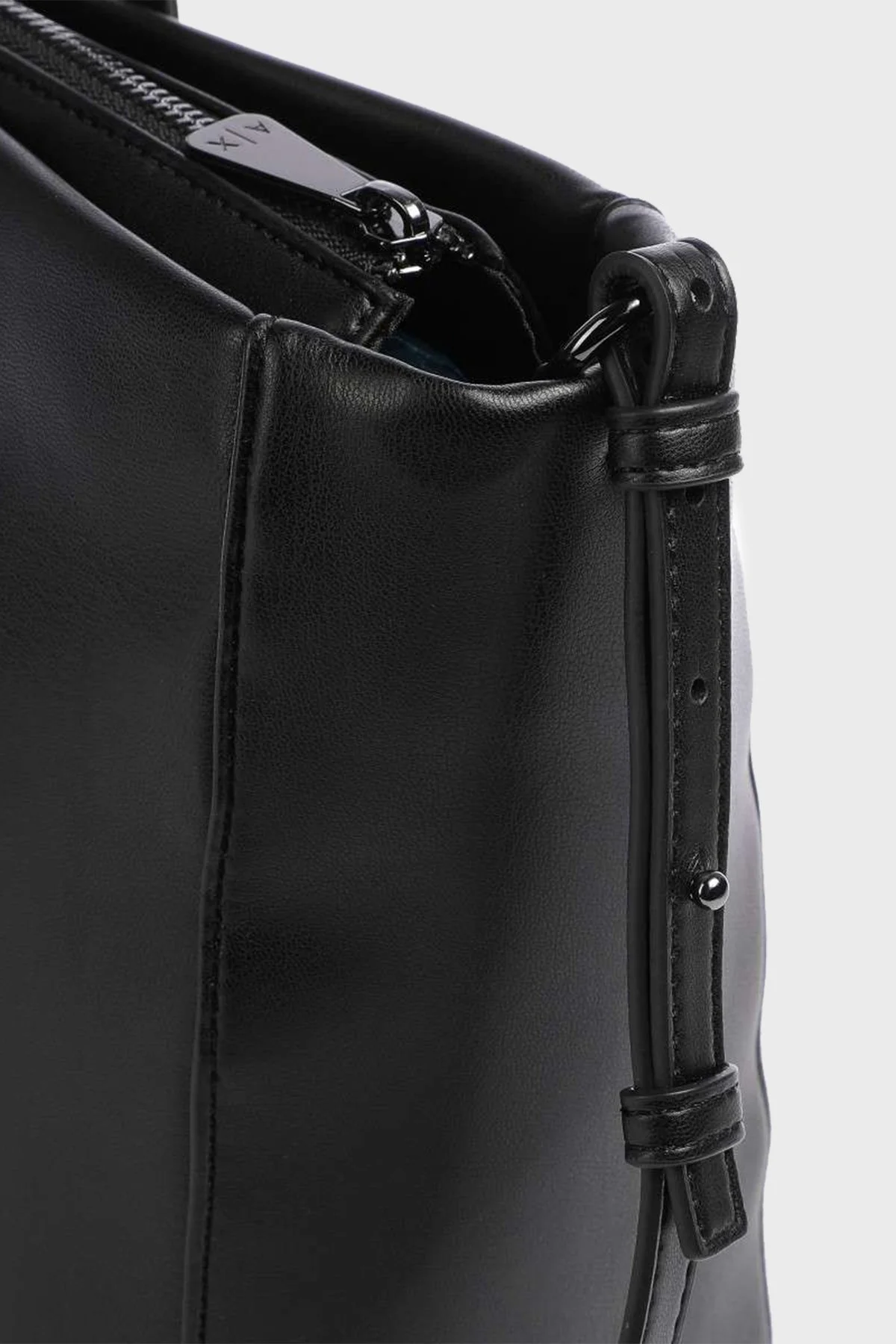 Armani Exchange Fermuarlı Çıkarılabilir Omuz Askılı Bayan Çanta 942902 3R784 0002 SİYAH - 3