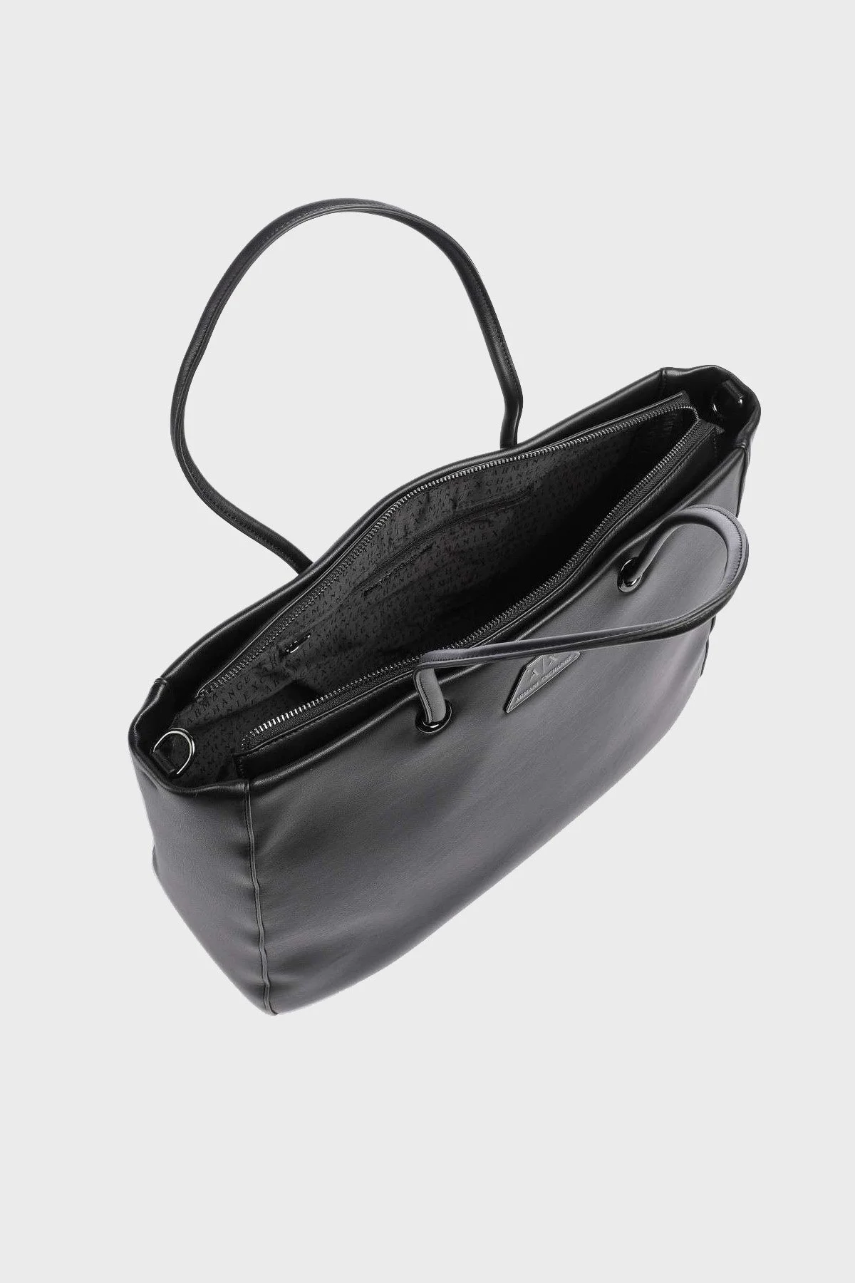 Armani Exchange Fermuarlı Çıkarılabilir Omuz Askılı Bayan Çanta 942902 3R784 0002 SİYAH - 4