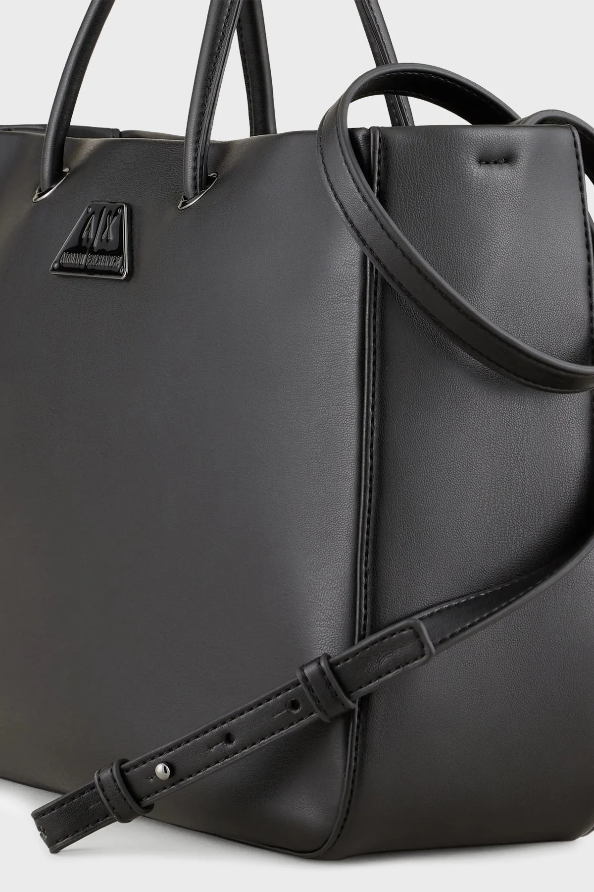 Armani Exchange Fermuarlı Çıkarılabilir Uzatma Askılı Bayan Çanta 942903 3R784 00020 SİYAH - 5