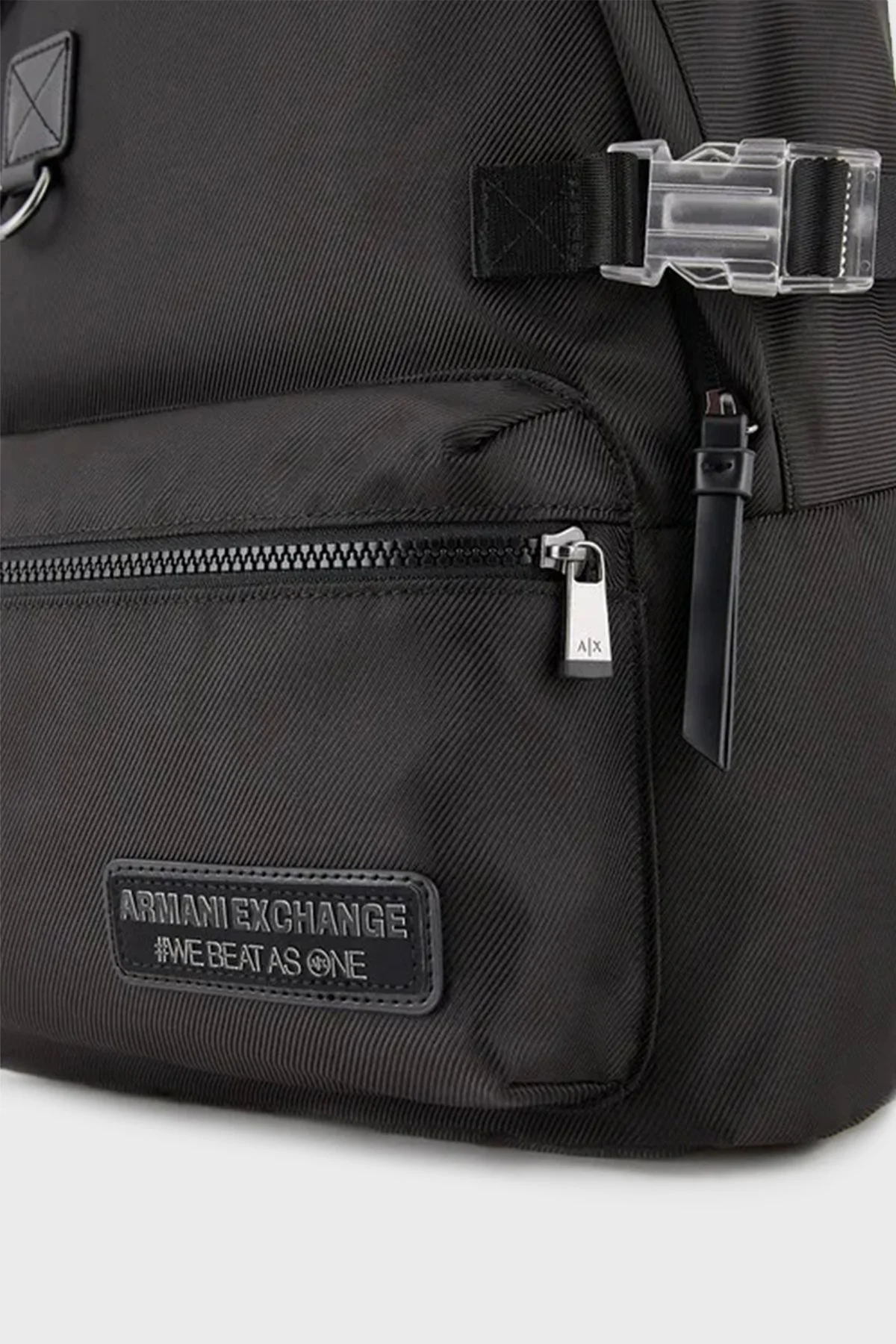 Armani Exchange Fermuarlı Ön Cepli Erkek Sırt Çantası 952547 3F873 00020 SİYAH - 3