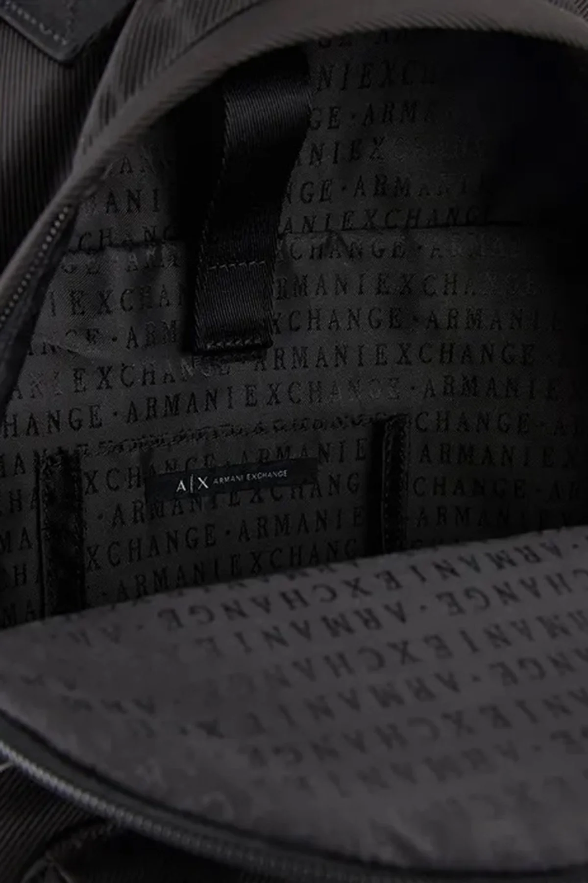 Armani Exchange Fermuarlı Ön Cepli Erkek Sırt Çantası 952547 3F873 00020 SİYAH - 4