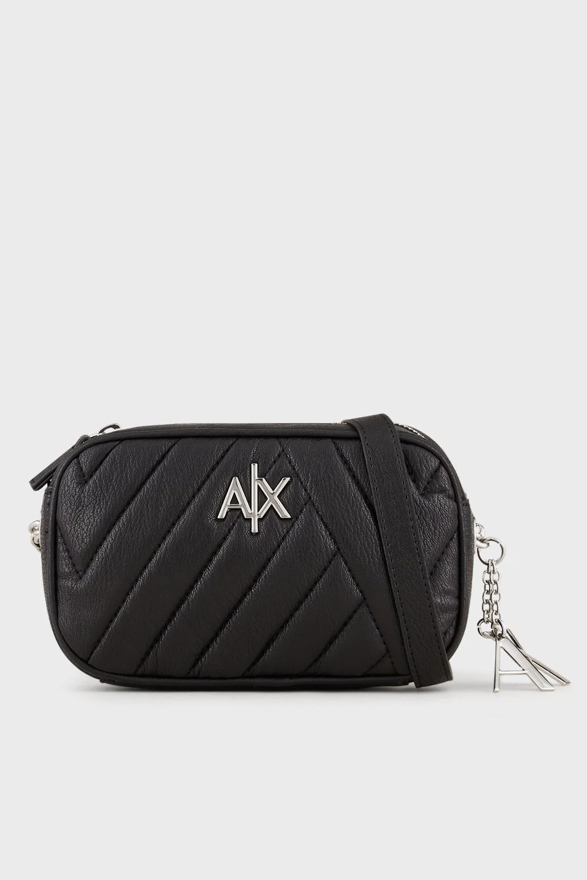 Armani Exchange Fermuarlı Zincir Askılı Bayan Çanta 942855 2F745 00020 SİYAH - 1