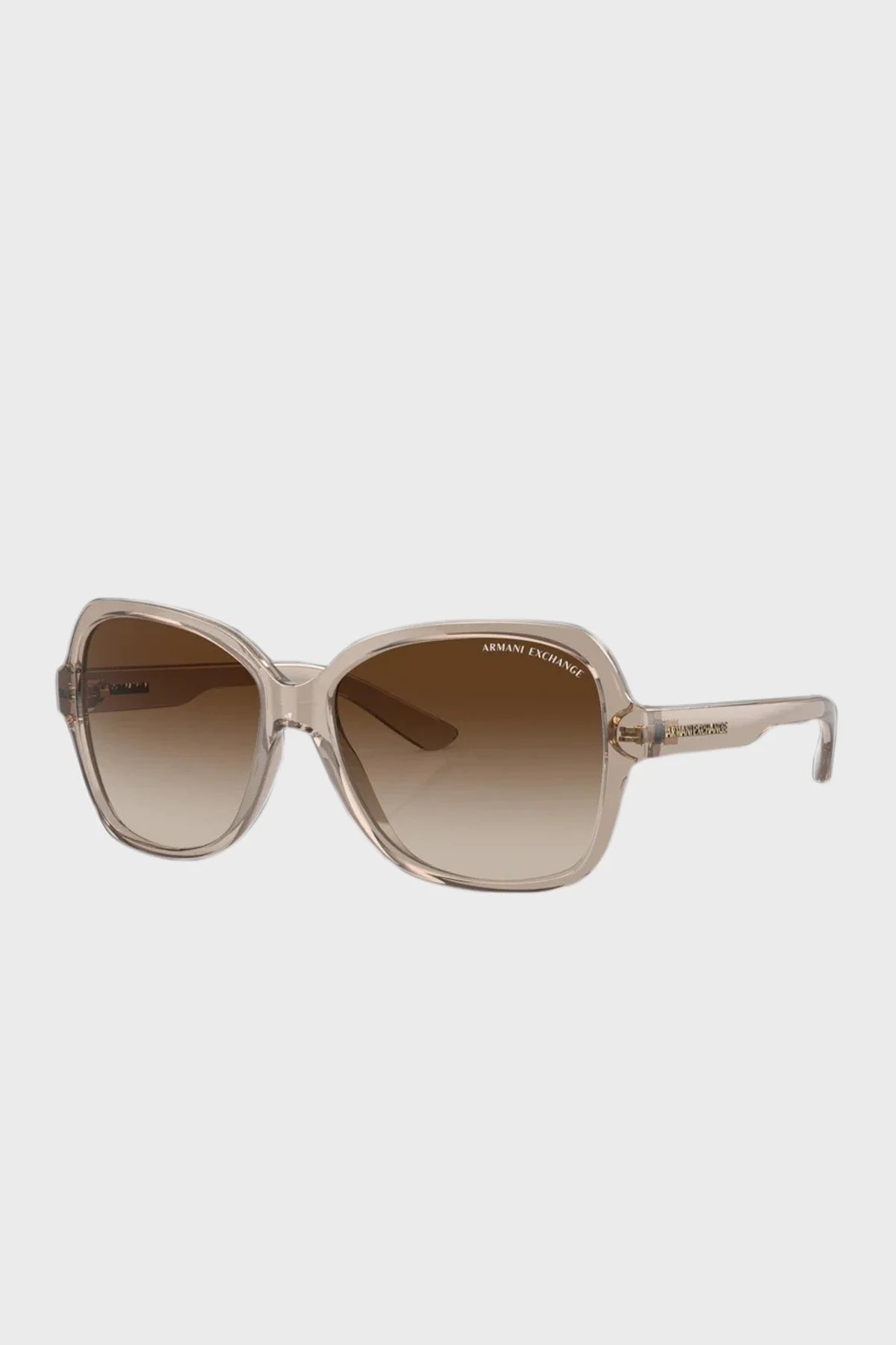 Armani Exchange Güneş Kadın Gözlük 0AX4029S 824013 57 Şeffaf Tundra-Gradient Brown - 1