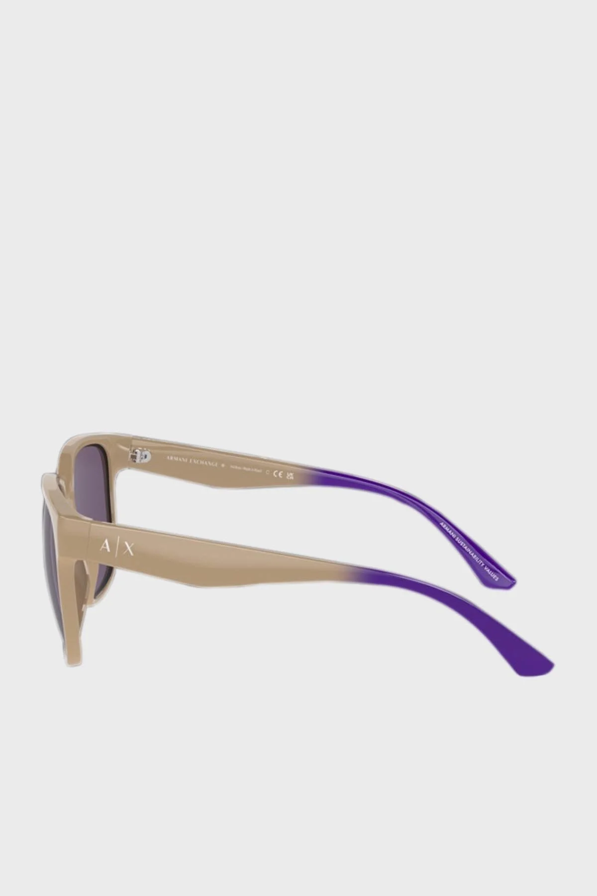 Armani Exchange Güneş Bayan Gözlük 0AX4136SU 83421A 56 Parlak Tundra-Mor - 2