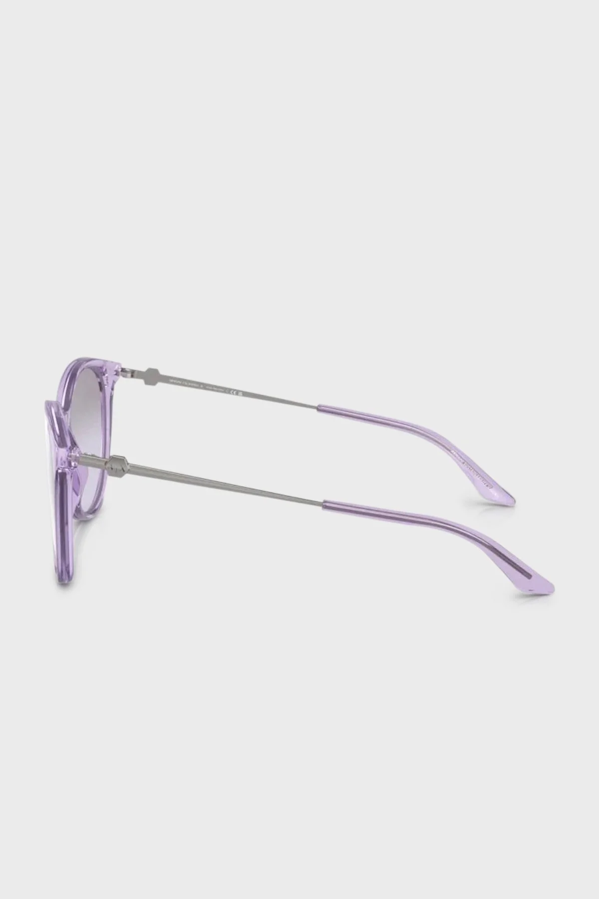 Armani Exchange Güneş Bayan Gözlük 0AX4140S 82367P 55 Parlak Şeffaf Menekşe-Menekşe - 6