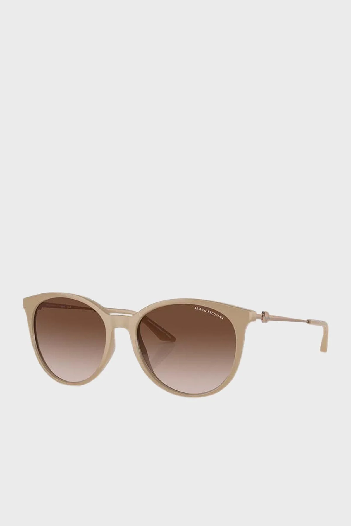 Armani Exchange Güneş Kadın Gözlük 0AX4140S 834213 55 Parlak Tundra-Degrade Kahve - 1