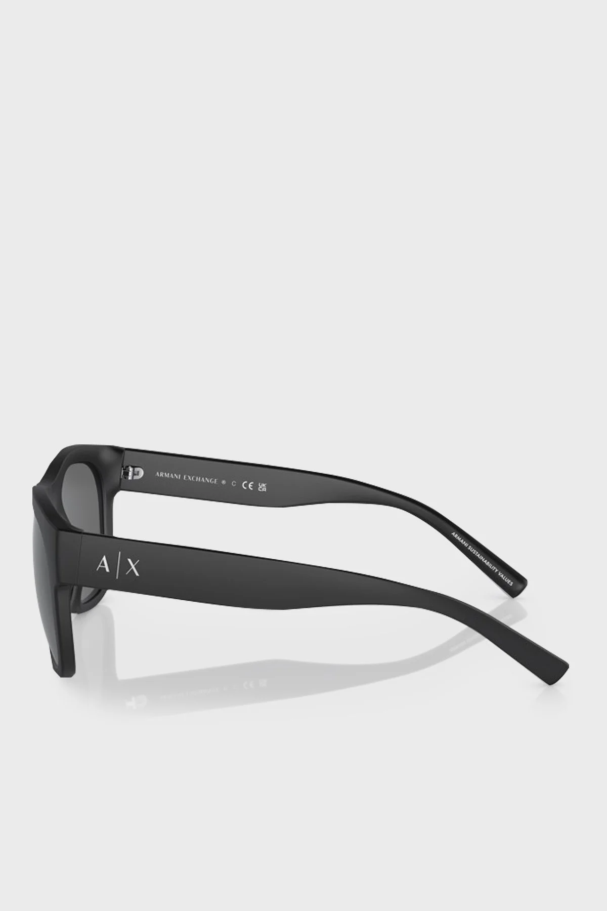 Armani Exchange Güneş Erkek Gözlük 0AX4128SU 812287 55 Mat Siyah-Koyu Gri - 4