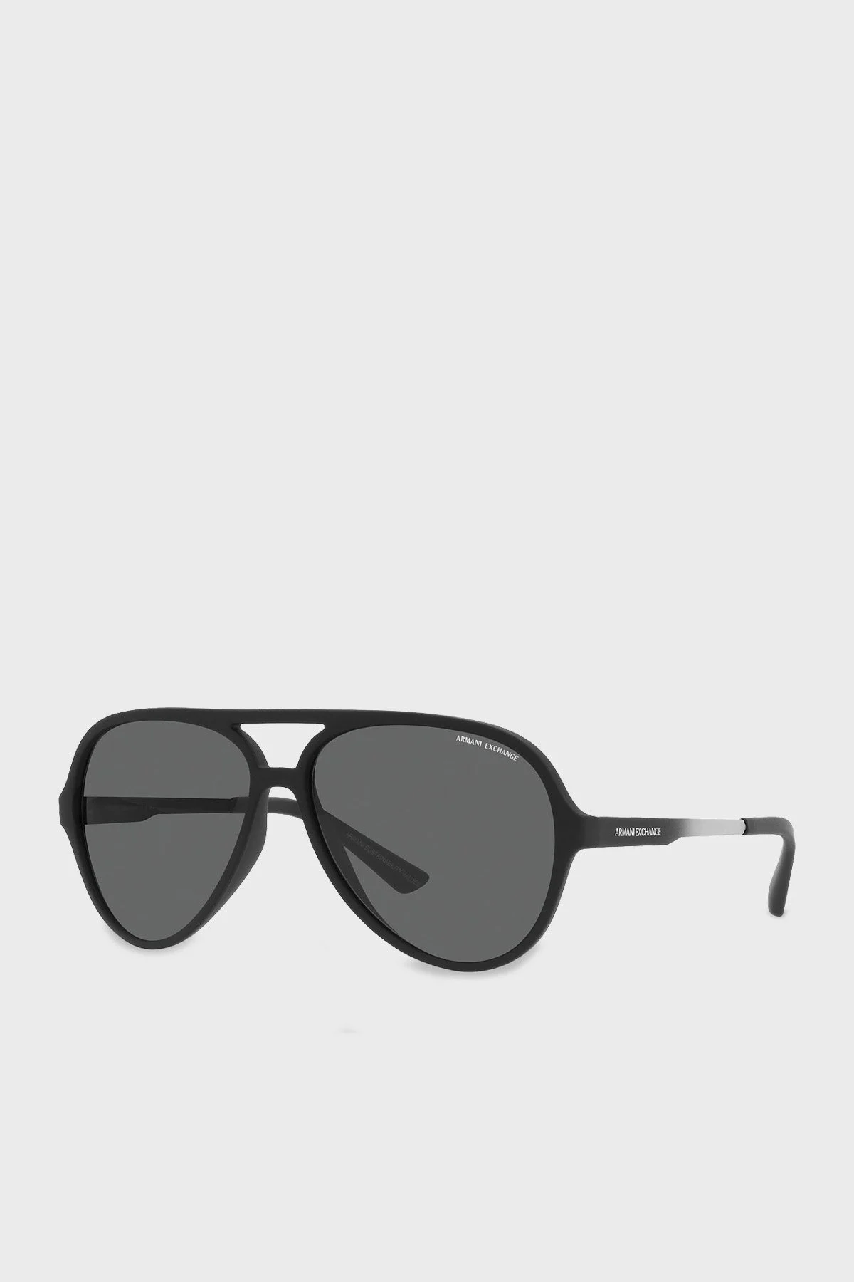Armani Exchange Güneş Erkek Gözlük 0AX4133S 807887 60 Mat Siyah-Koyu Gri - 1