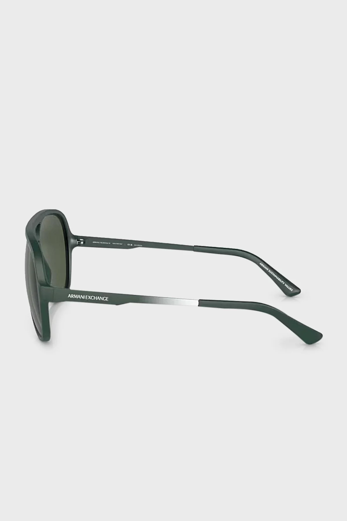 Armani Exchange Güneş Erkek Gözlük 0AX4133S 83109A 60 Mat Yeşil-Koyu Yeşil - 3