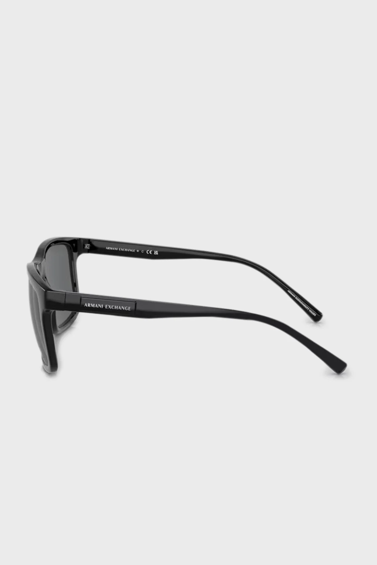 Armani Exchange Güneş Erkek Gözlük 0AX4145S 815887 57 Parlak Siyah-Koyu Gri - 2