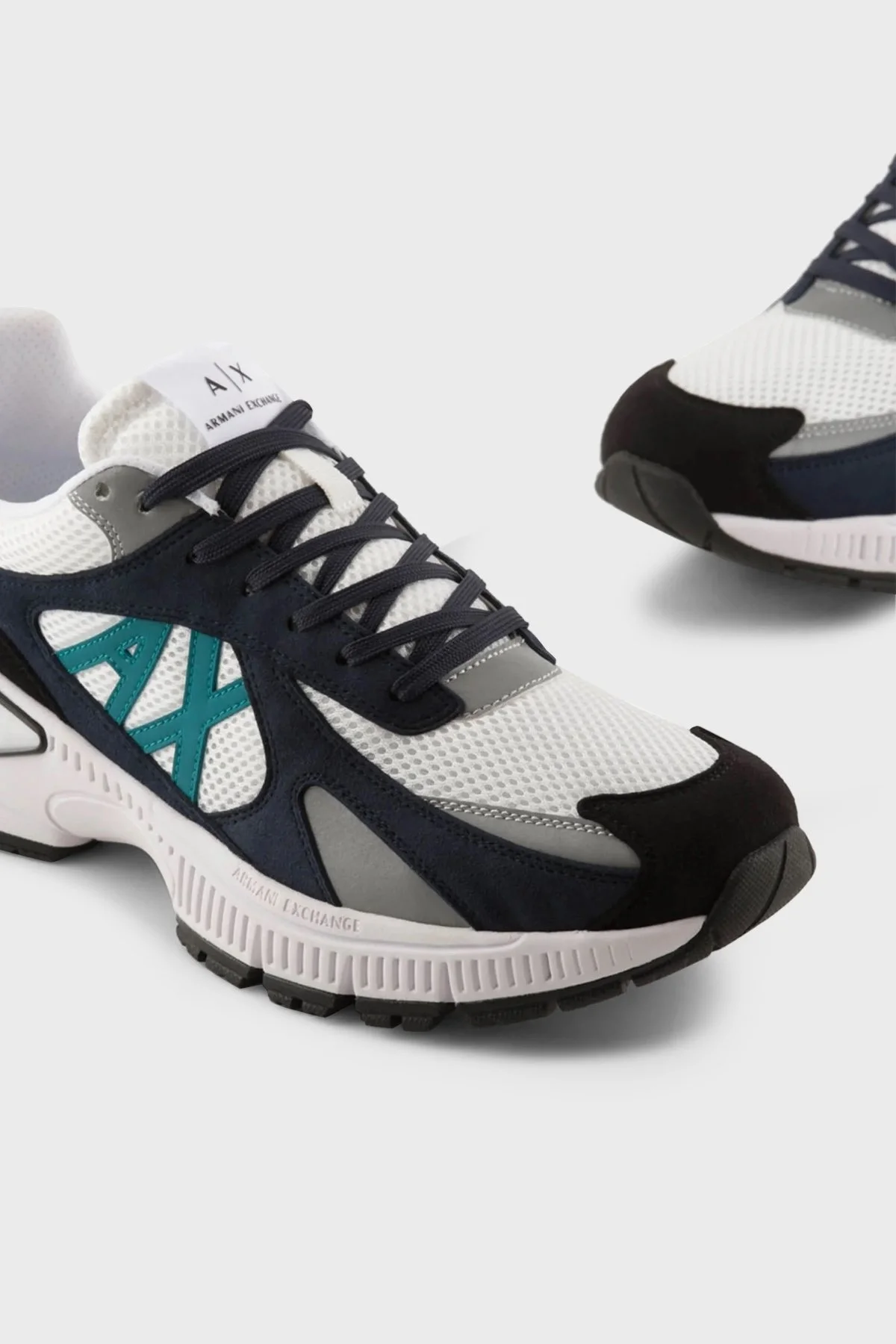 Armani Exchange Günlük Spor Erkek Ayakkabı XUX172 XV664 S583 LACİVERT - 4