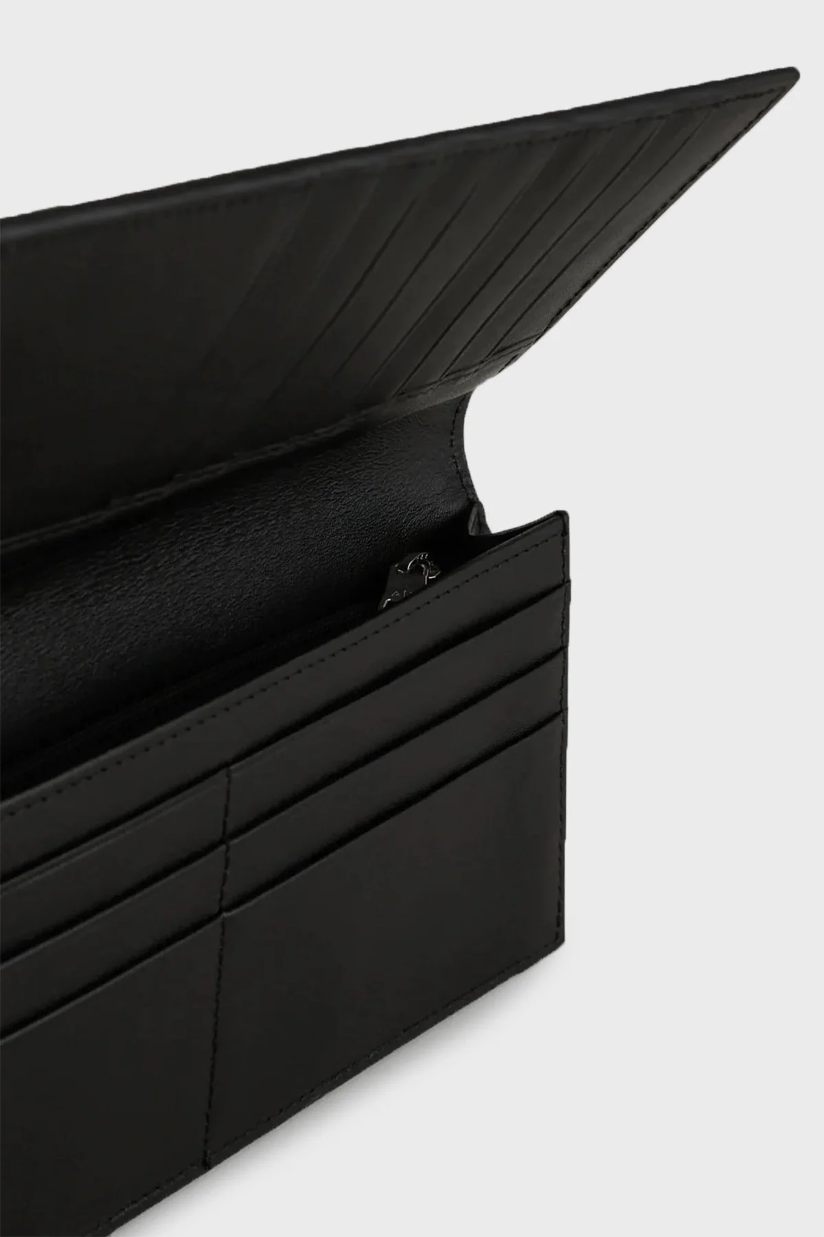 Armani Exchange Hakiki Deri Büyük Erkek Cüzdan 958099 CC845 00020 SİYAH - 3