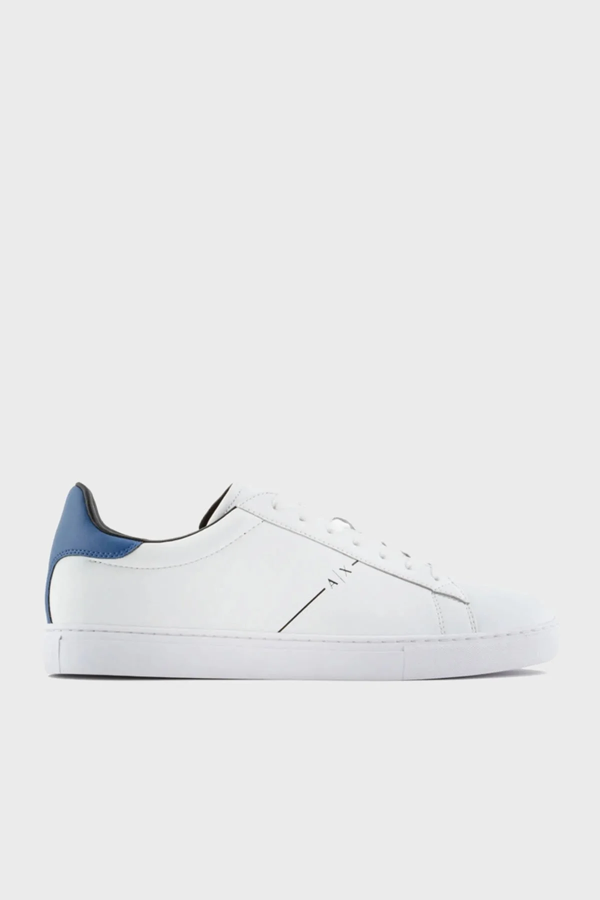 Armani Exchange Hakiki Deri Sneaker Erkek Ayakkabı XUX001 XV093 K709 BEYAZ - 1